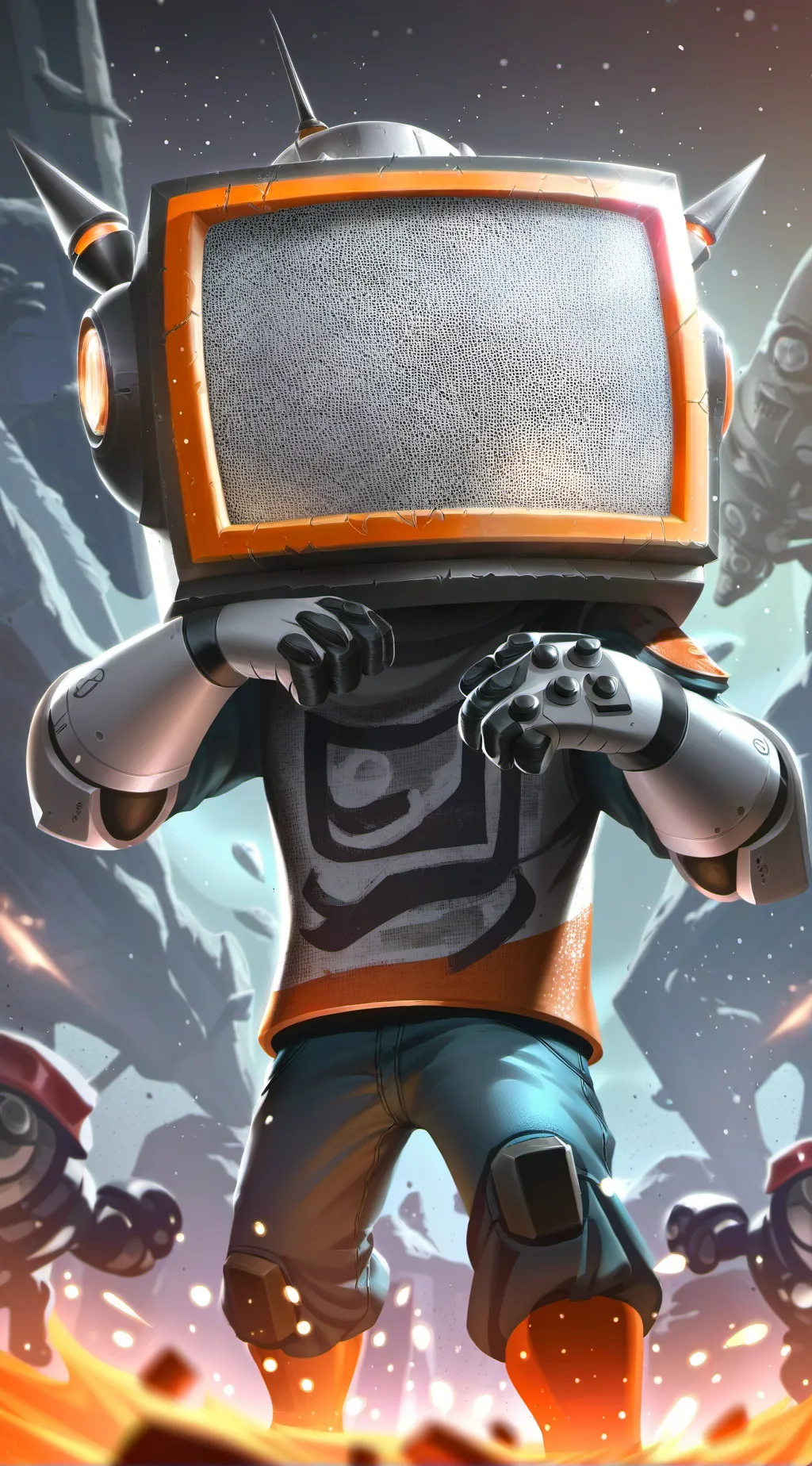 ai character: watchman of doom background