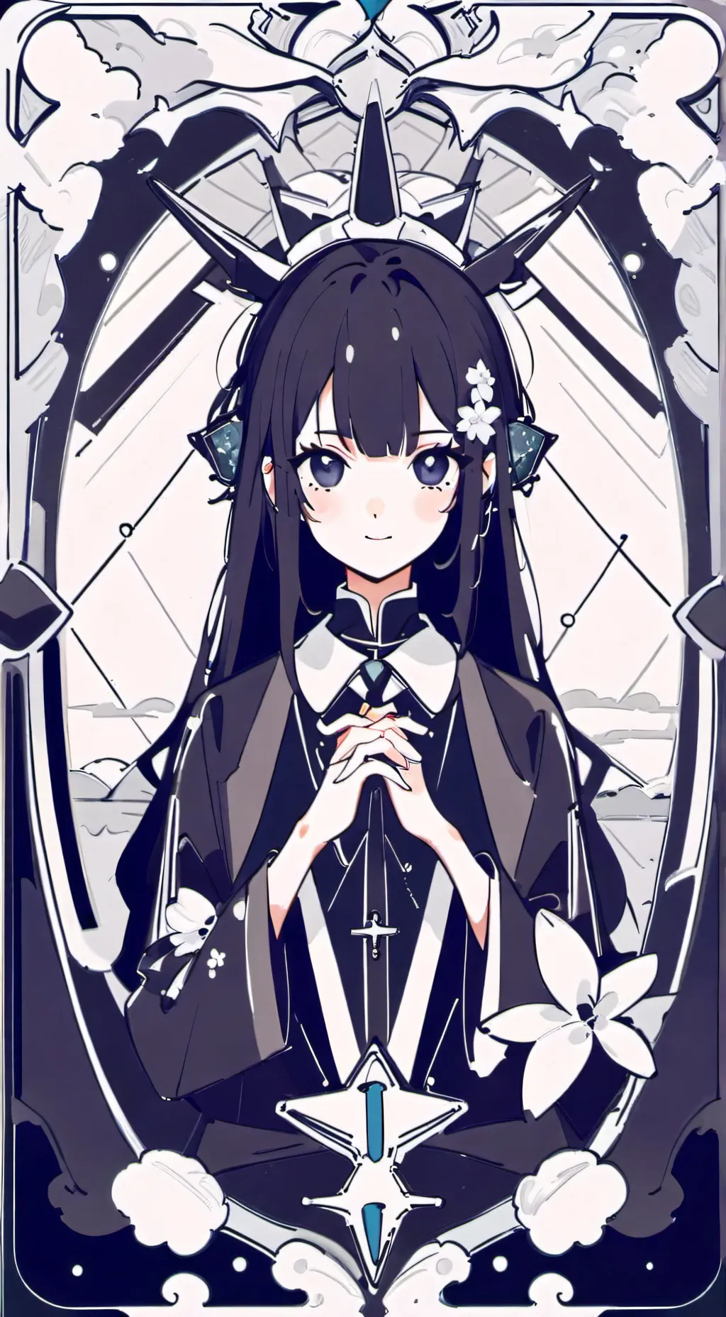 ai character: Celeste  background