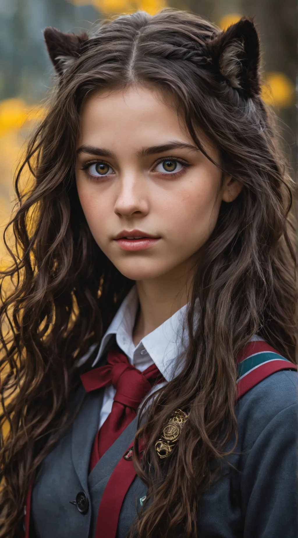 ai character: Enid Merlina background