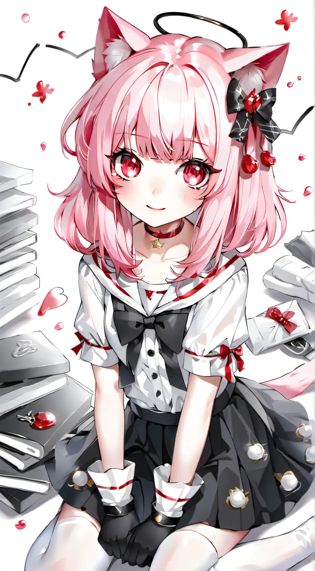 ai character: Ellie  background