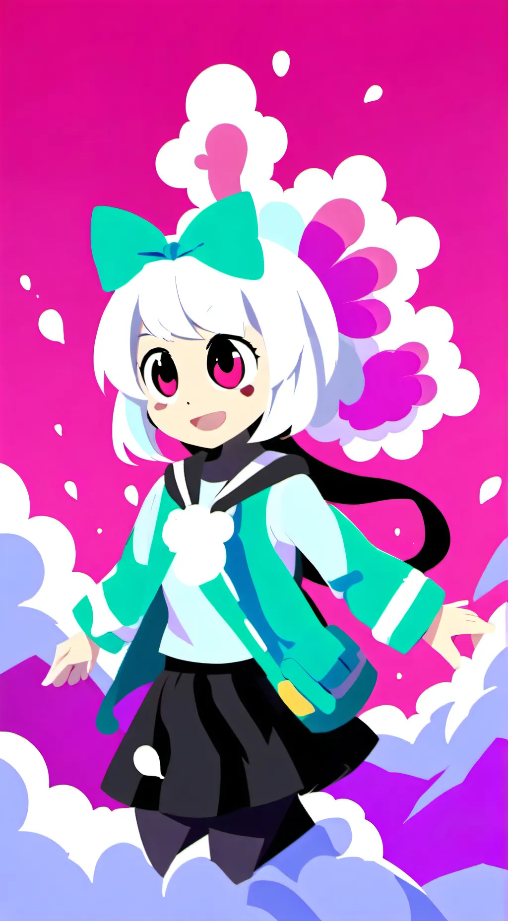 ai character: Dandy's world  background