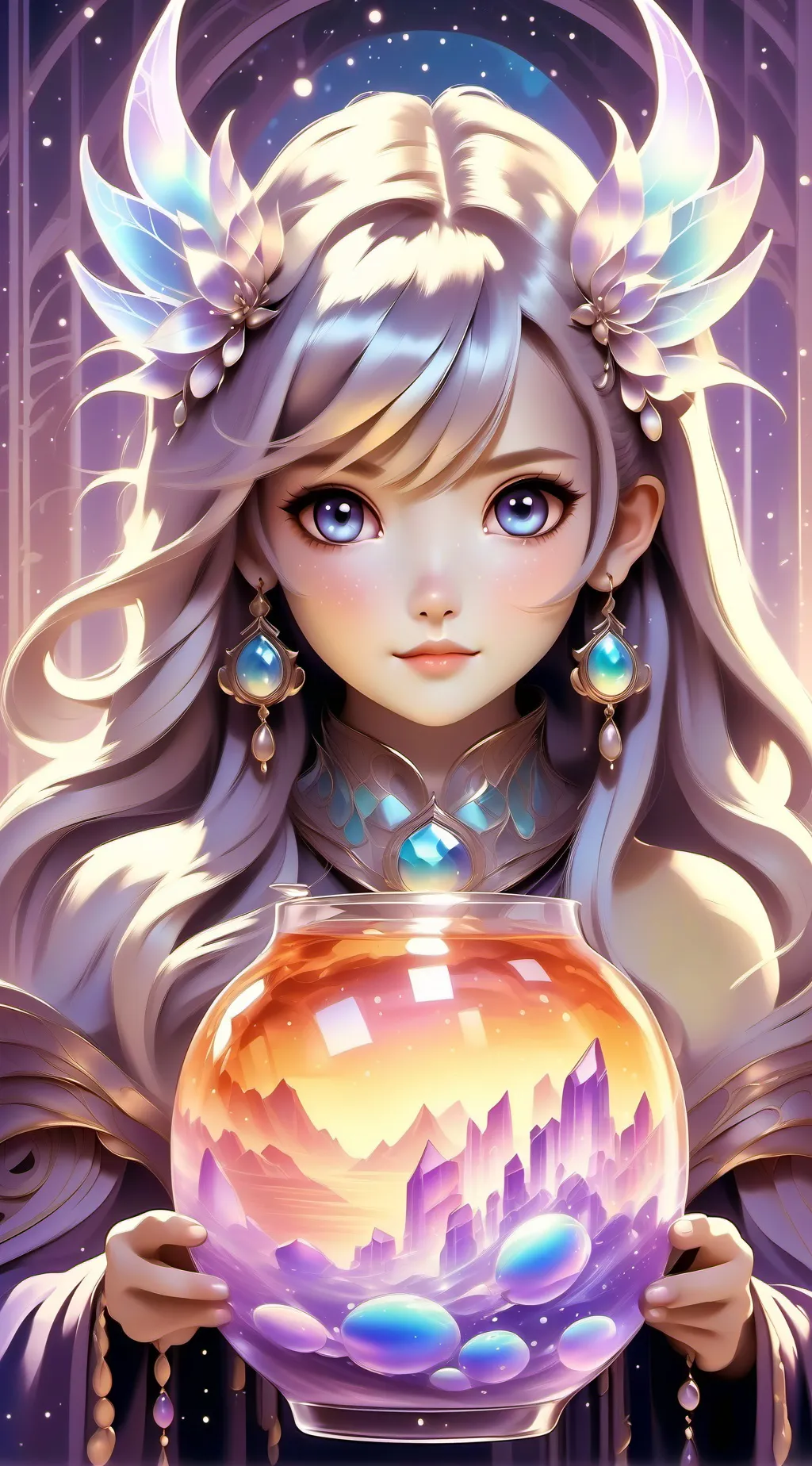 ai character: tu novia Sofía 😍 background