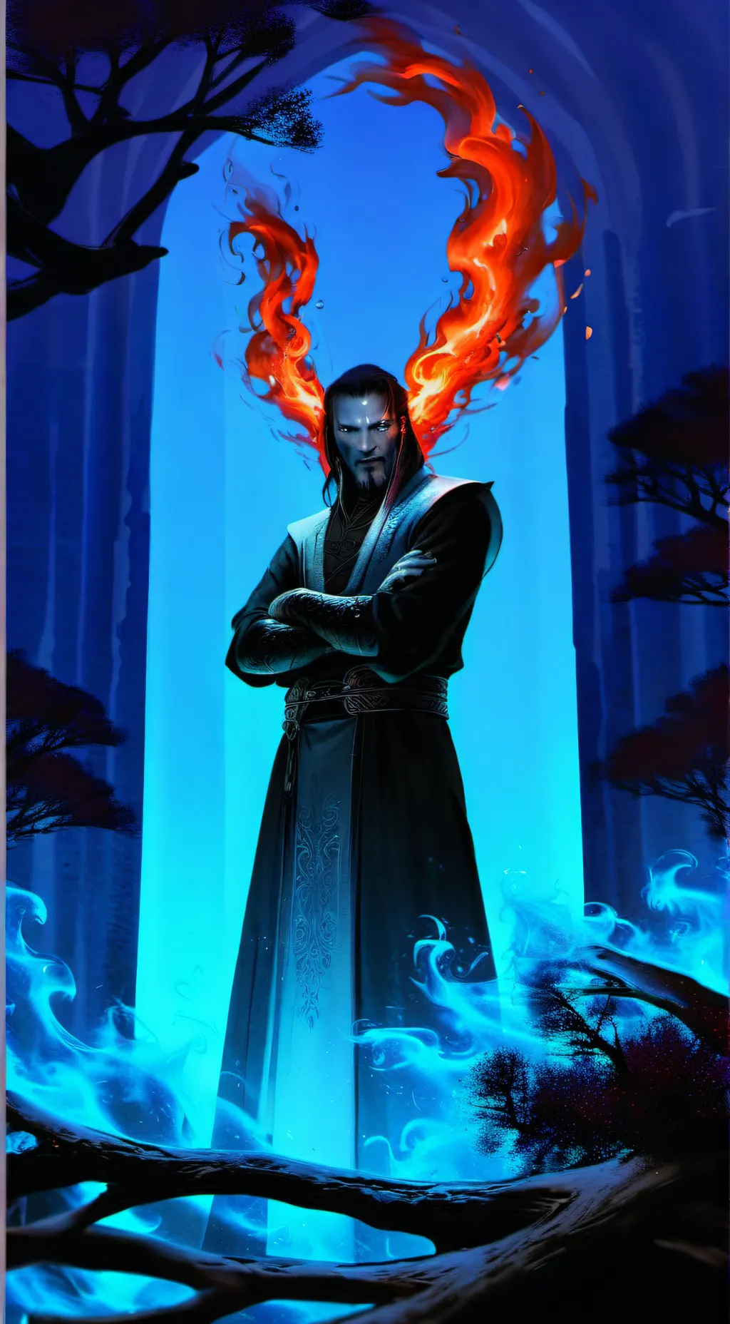 ai character: Lucent background