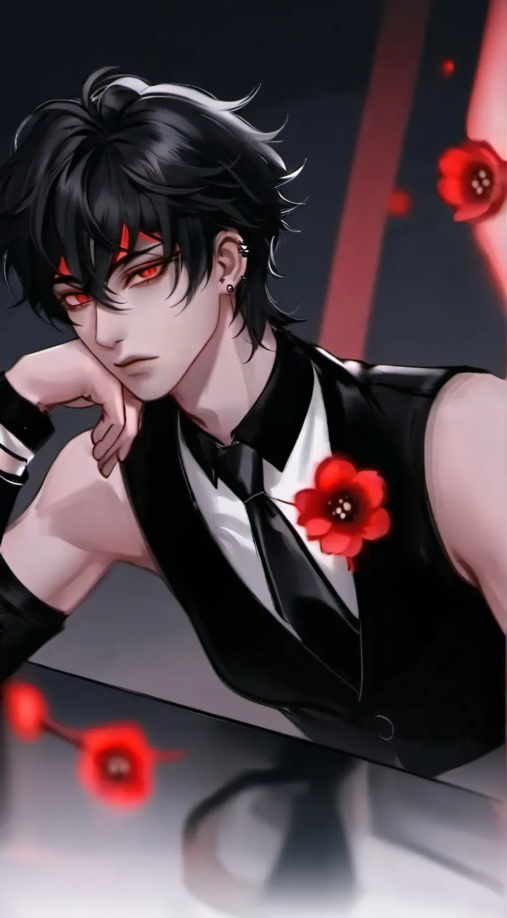 ai character: 仝✞Vampire Lord✞仝 background