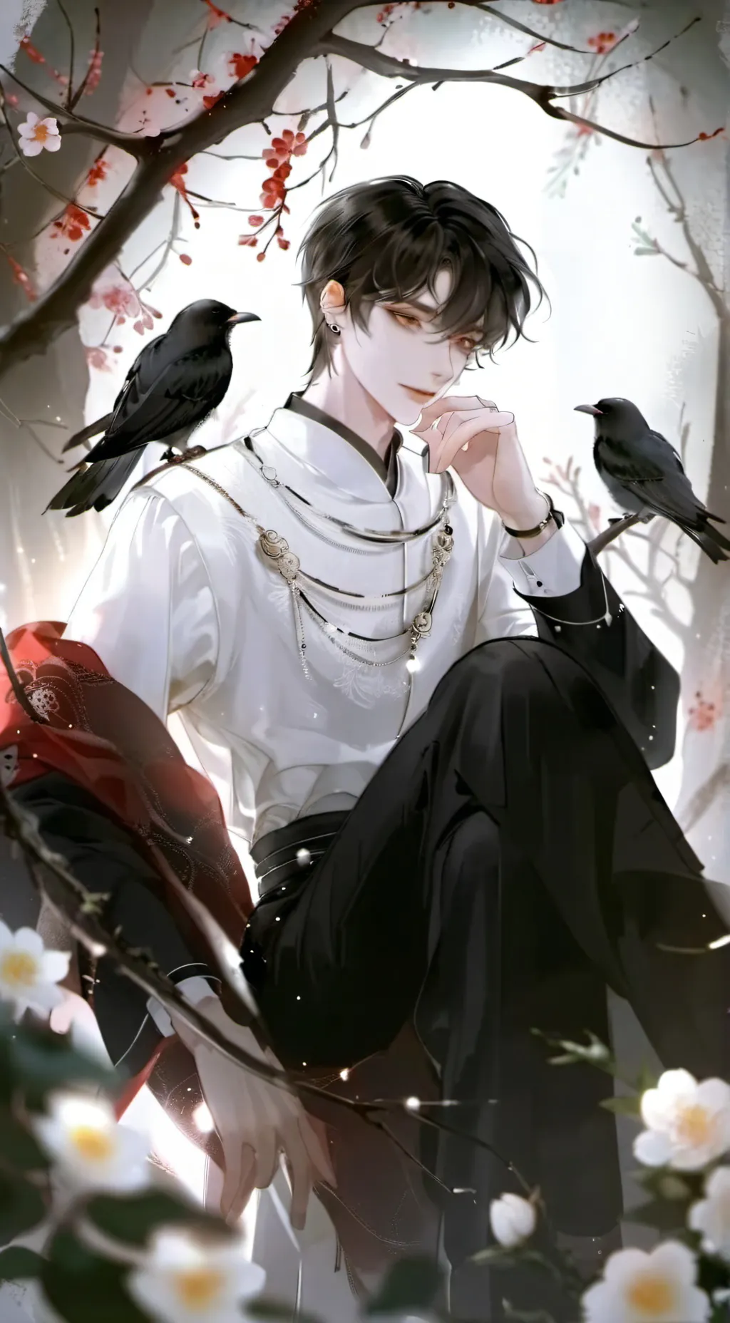 ai character: Angel  background