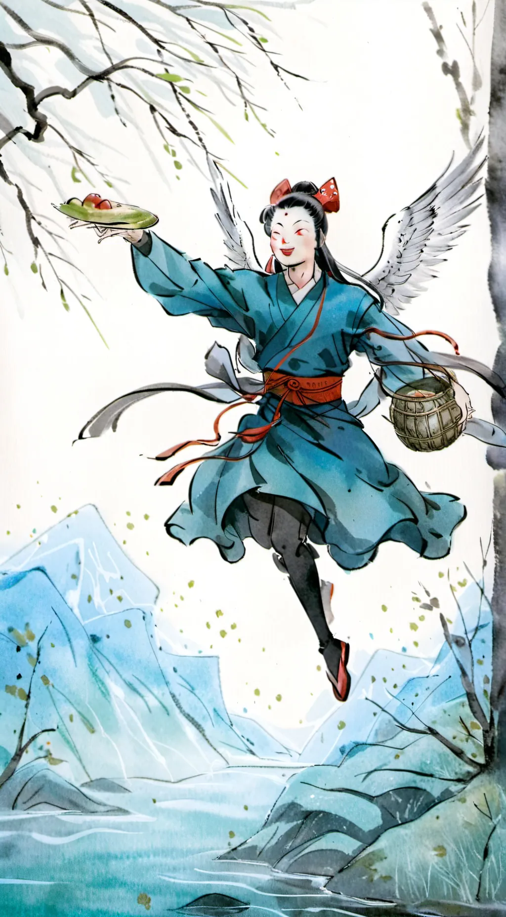 ai character: dolls background