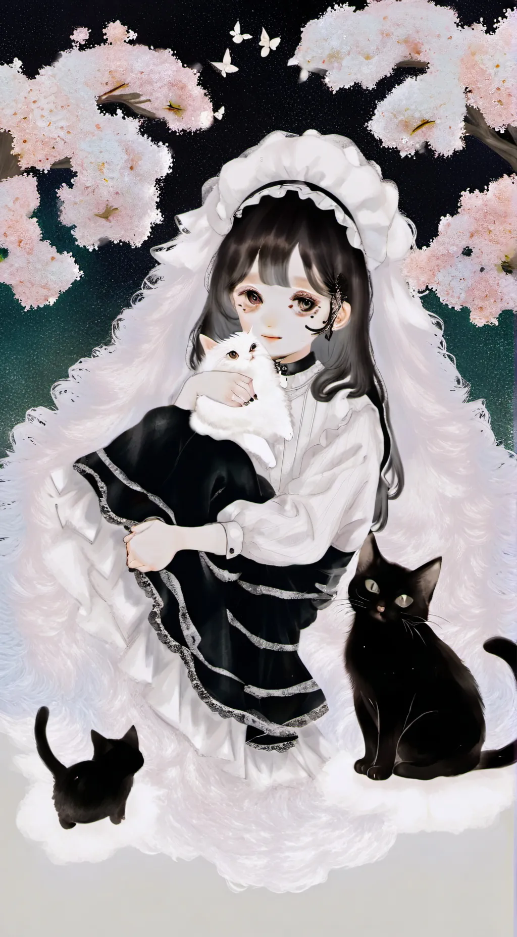 ai character: dw meet ppt background