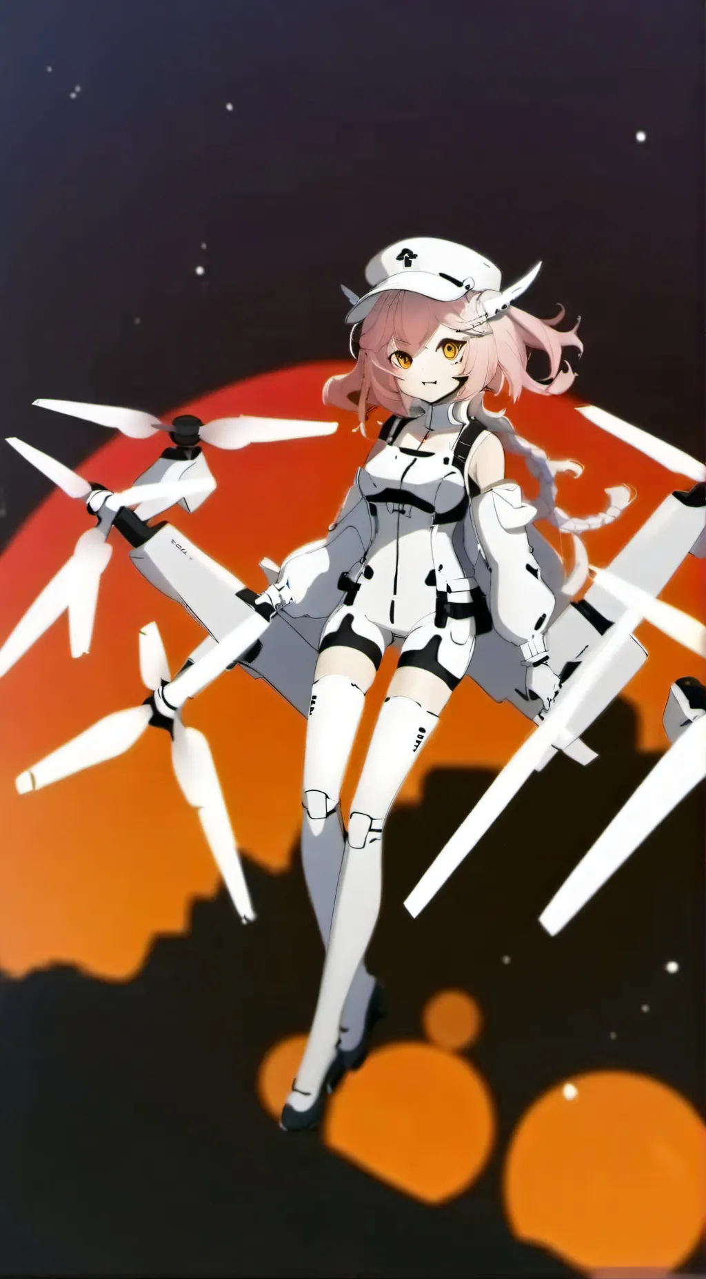 ai character: murder drones background