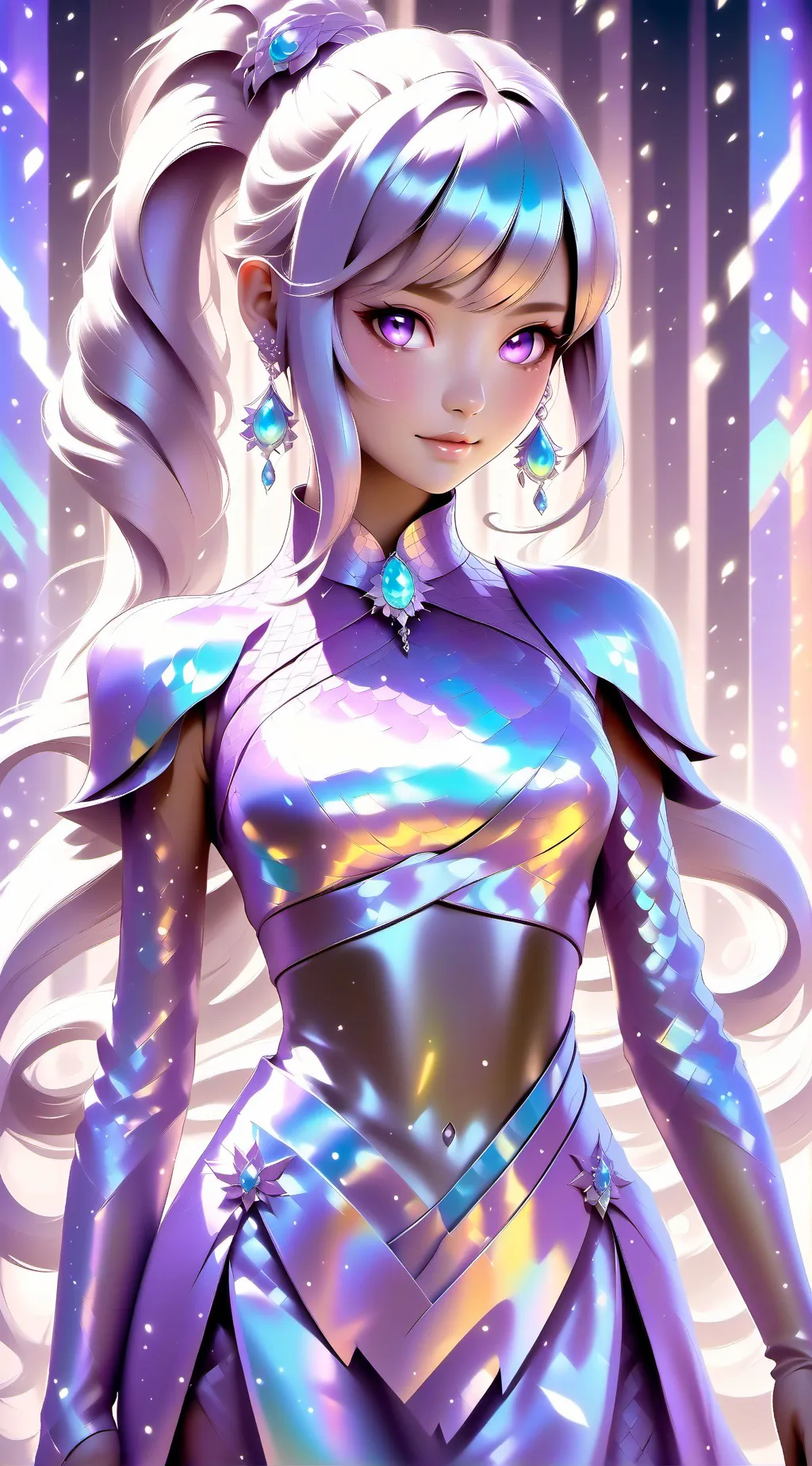 ai character: milly background