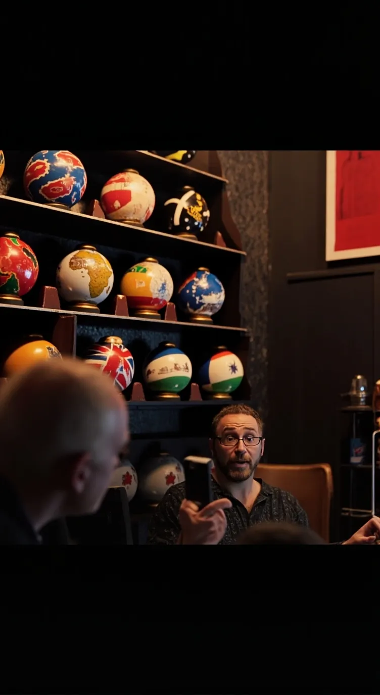 ai character: Countryballs background