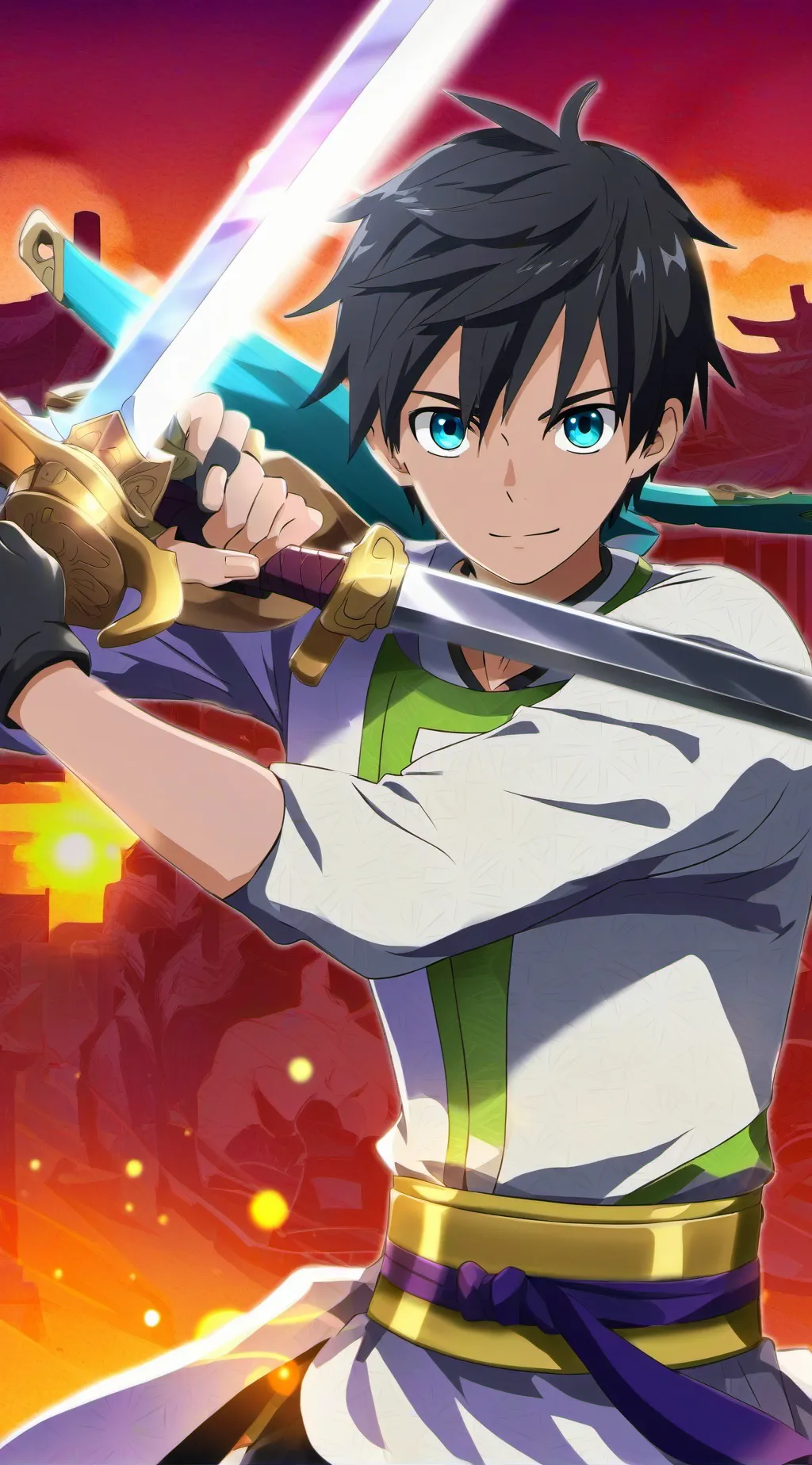 ai character: kirito background