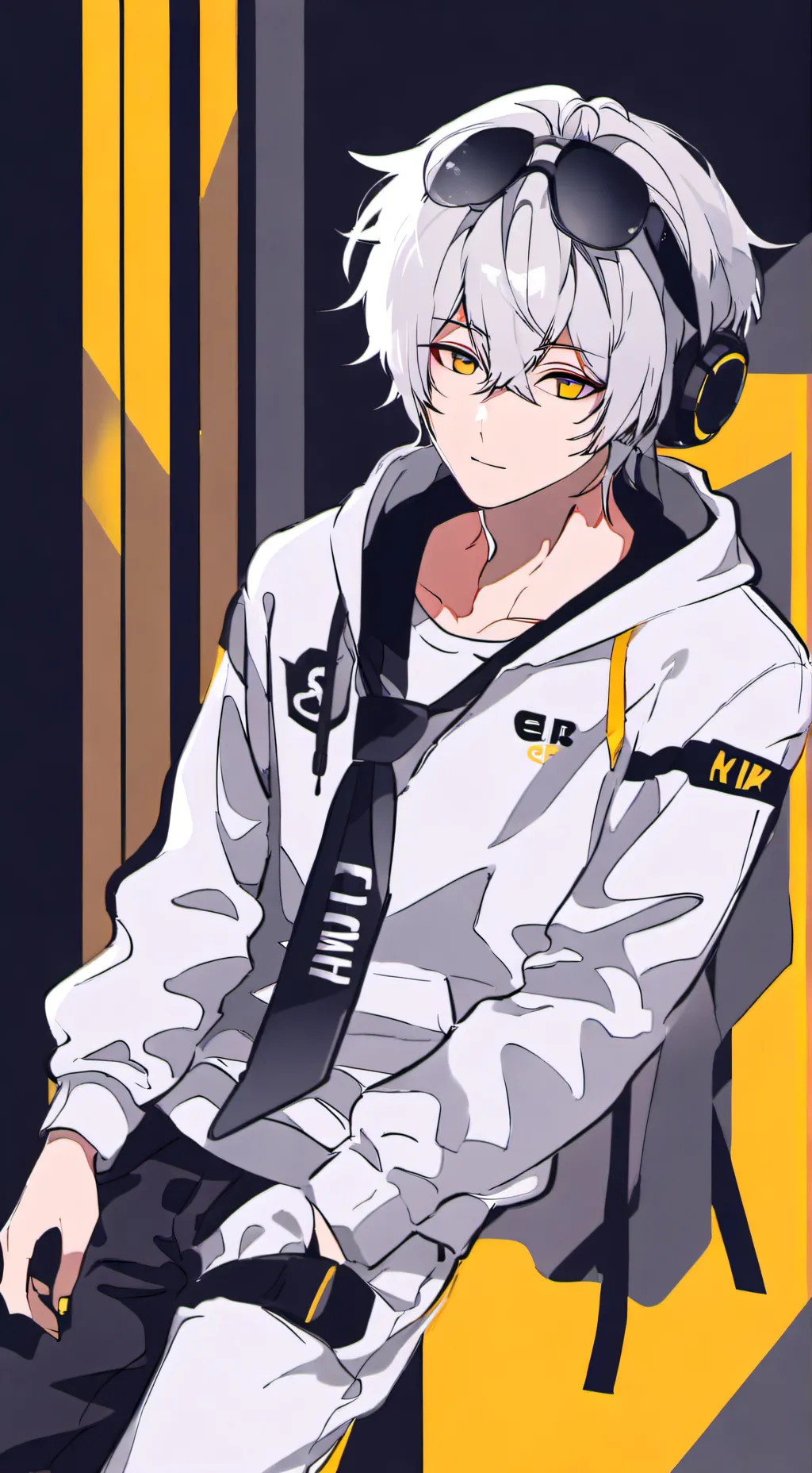 ai character: enzo❤️ background