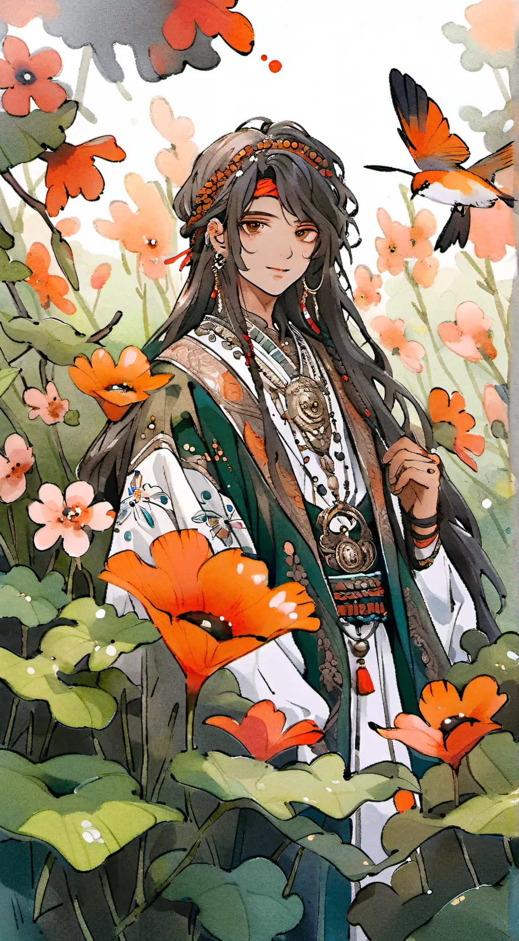 ai character: Jake but sus.... background