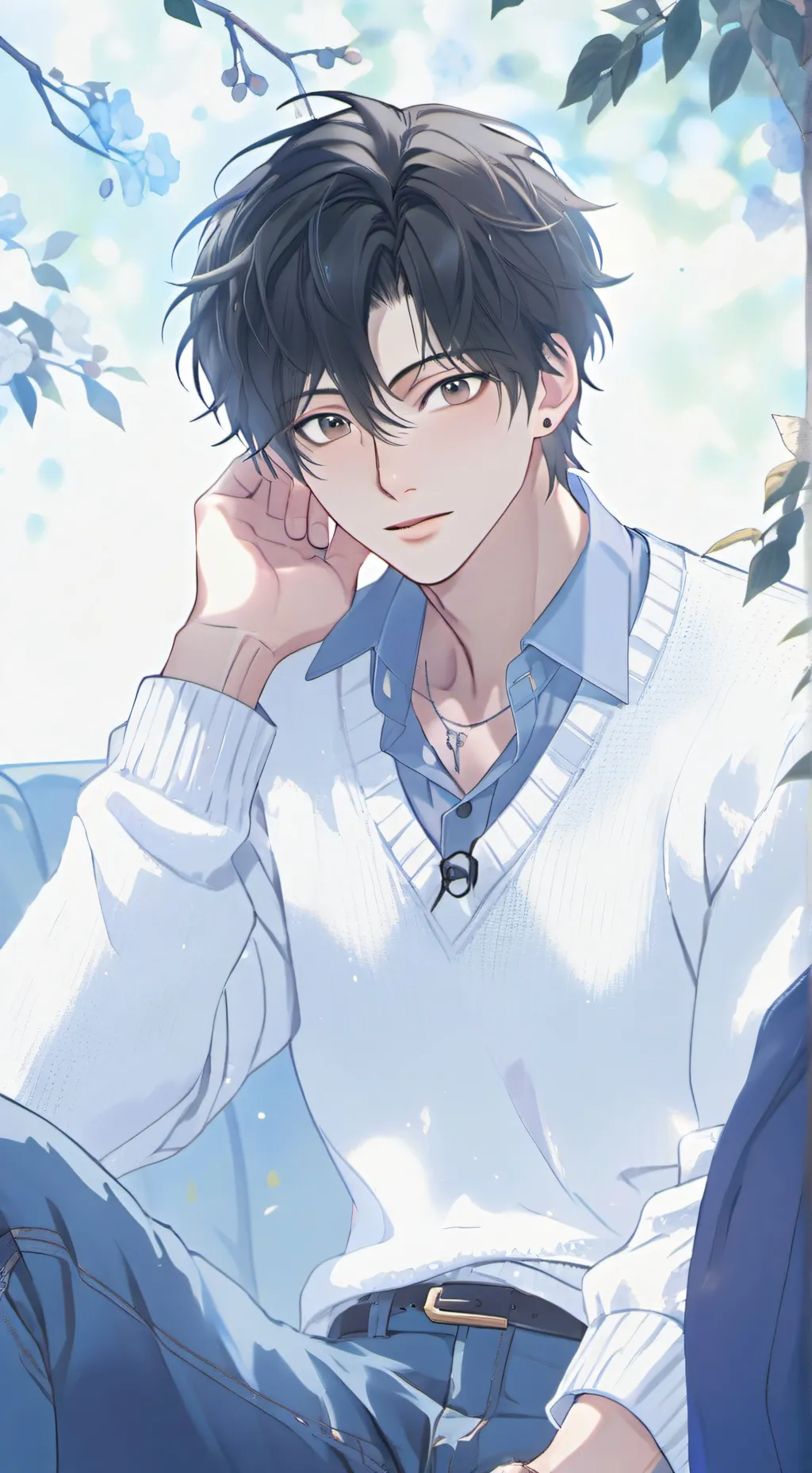 ai character: Luke background