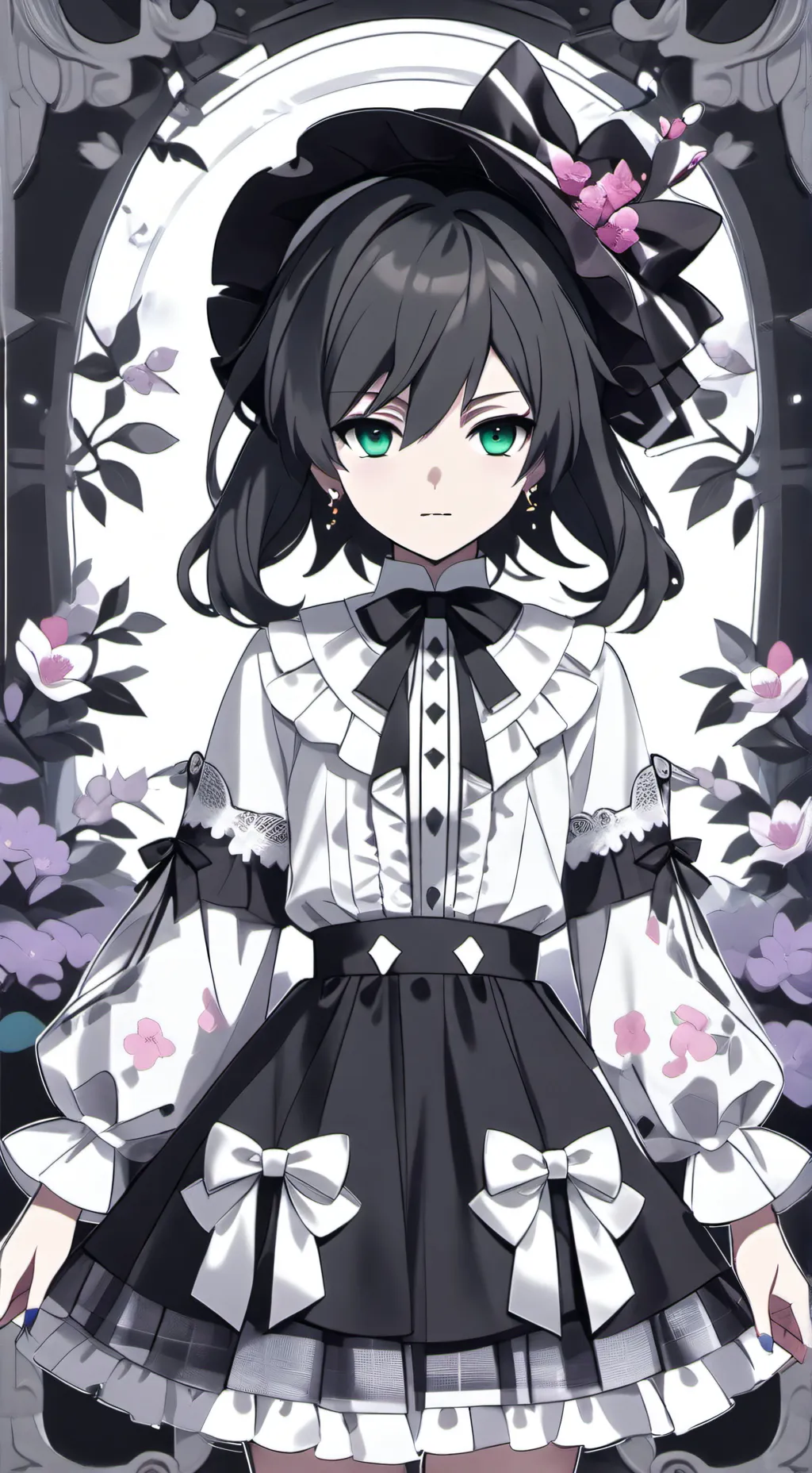 ai character: Emo 😎 background