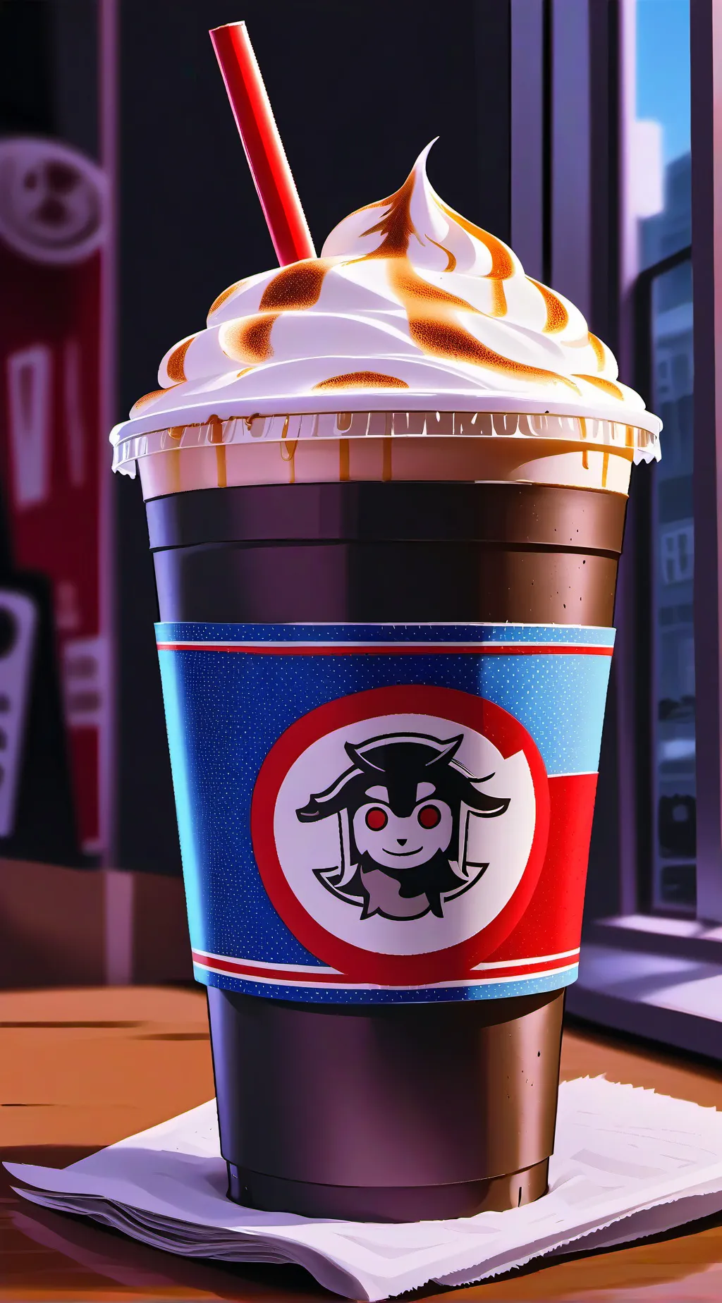 ai character: Freinds TV show background