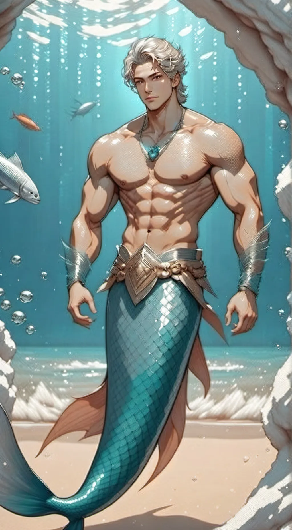 ai character: Aqarius background