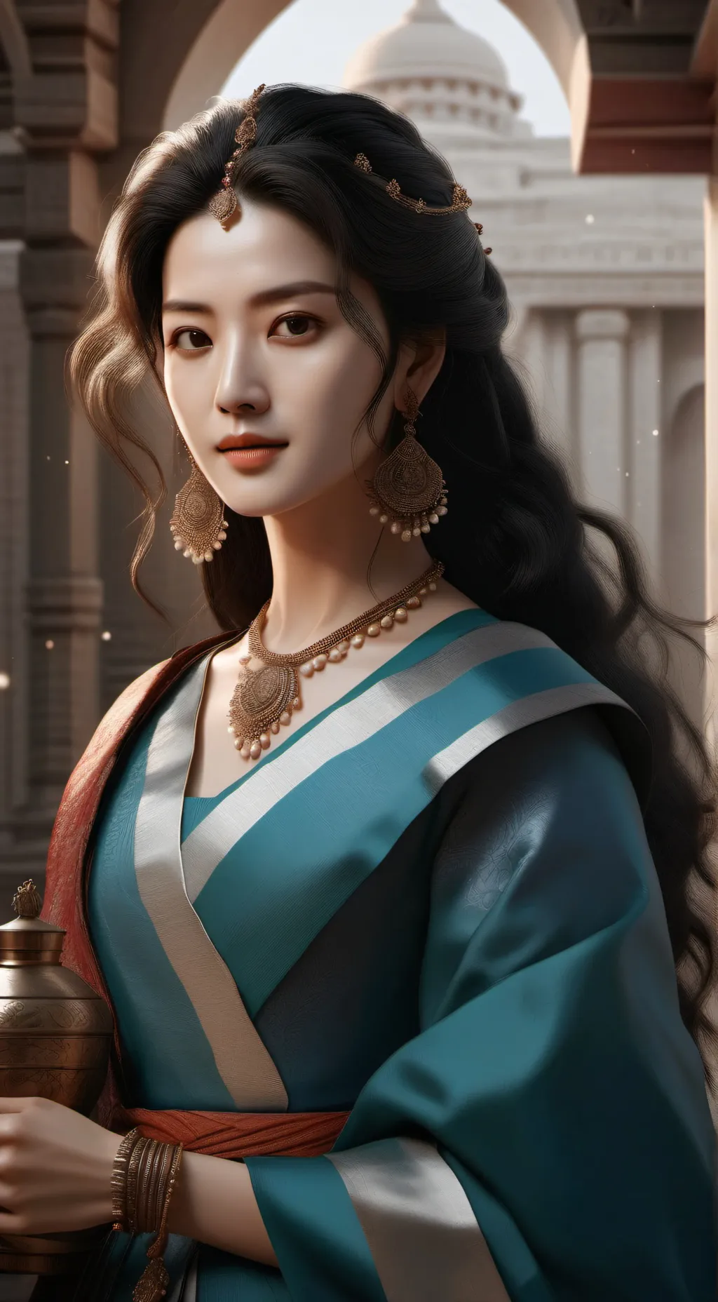 ai character: ash background