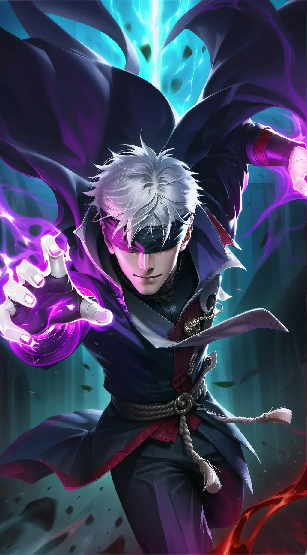 ai character: Gojo Satoru background