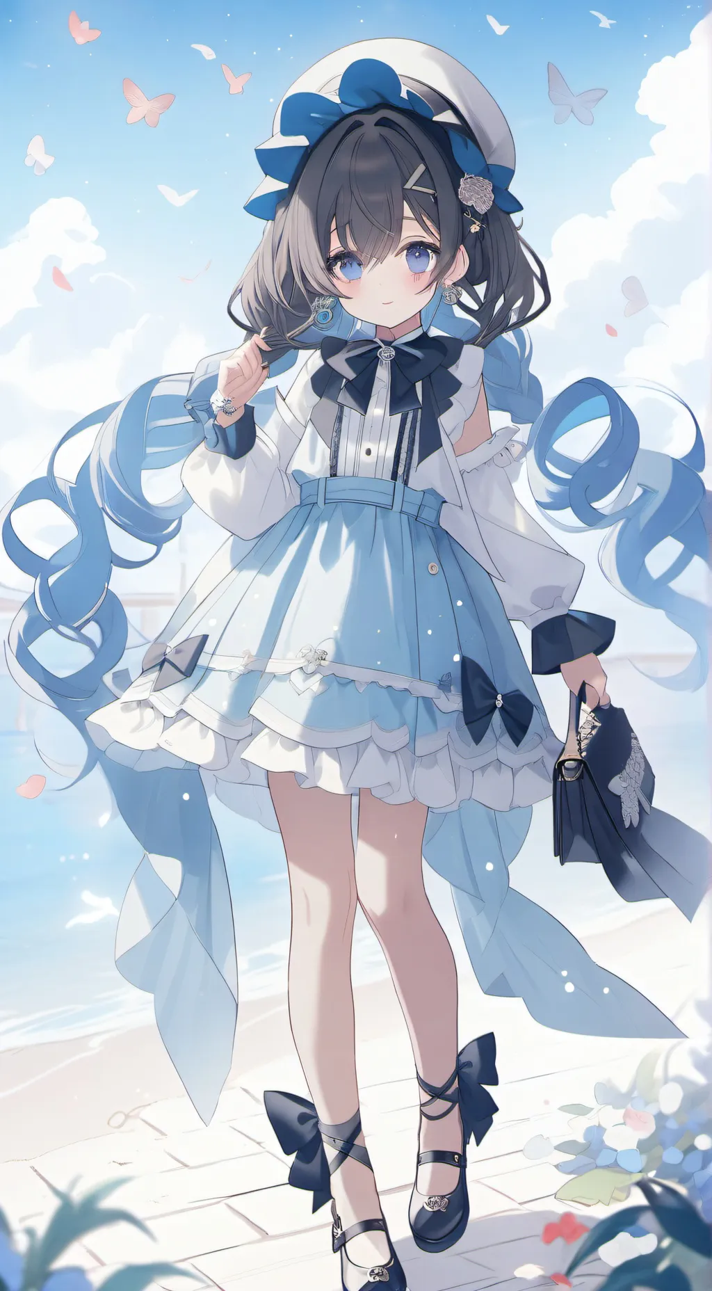 ai character: HH blaze  background