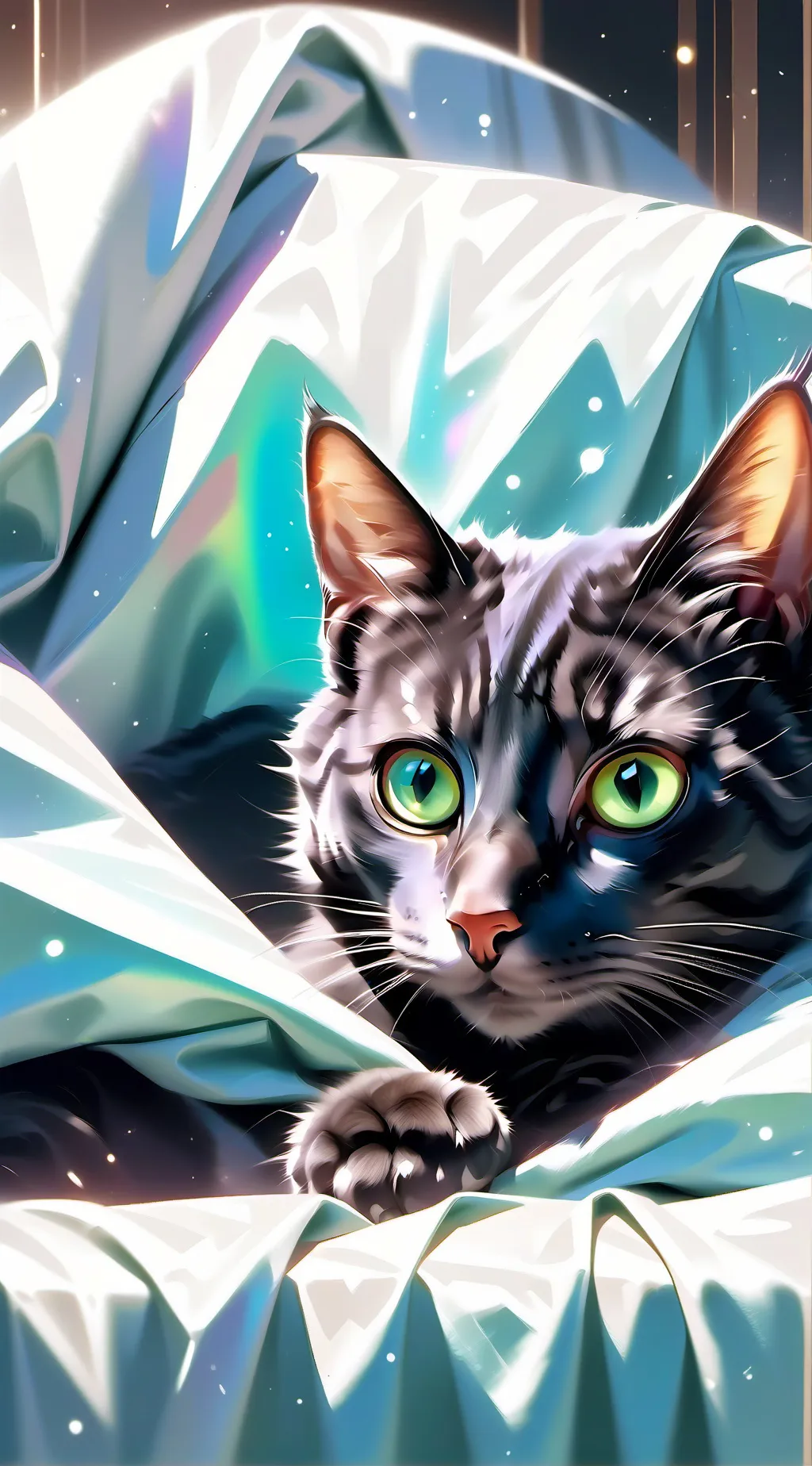 ai character: RizzPaws background