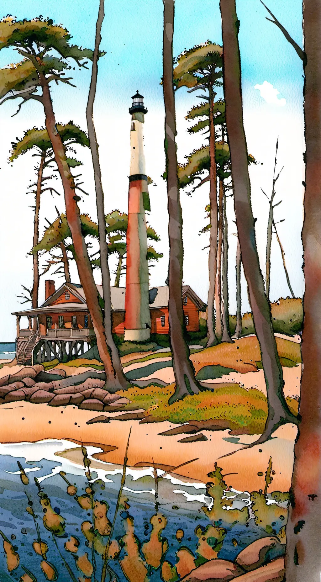 ai character: obx background