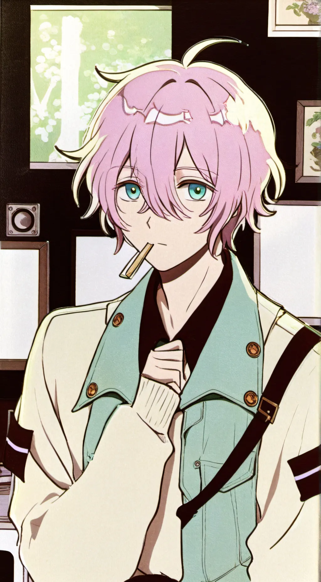 ai character: jstn background