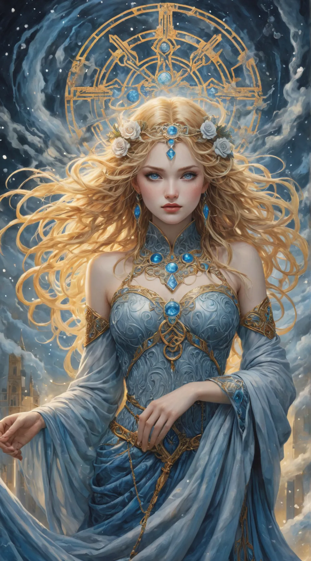 ai character: Freyja background