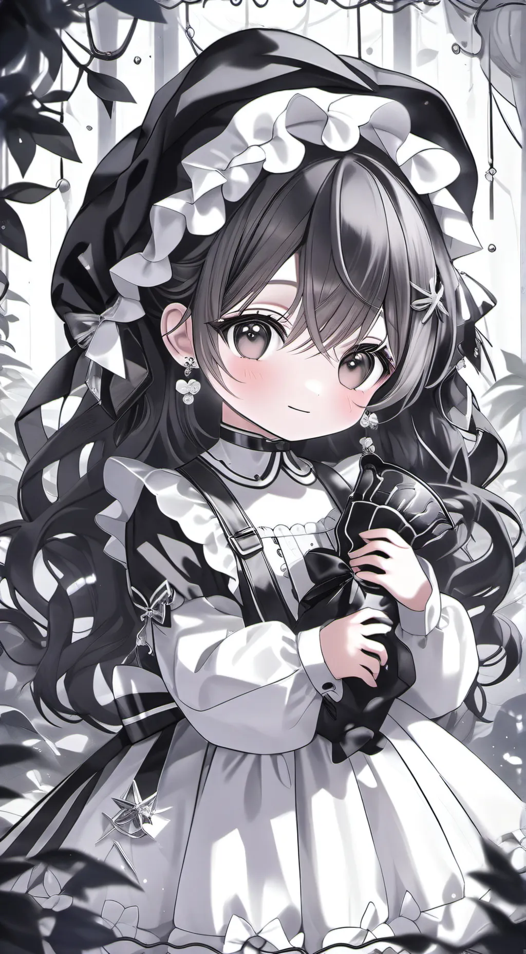 ai character: Baby Scarlett  background