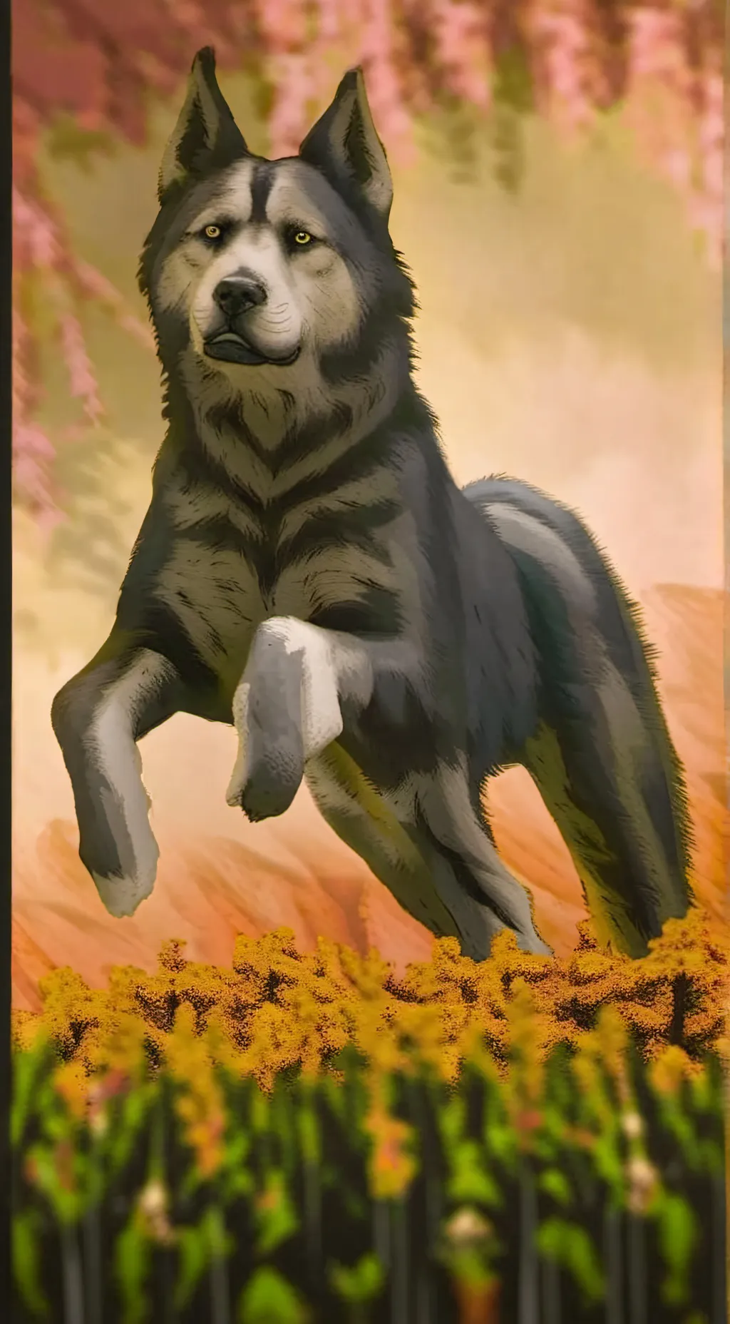 ai character: brose background