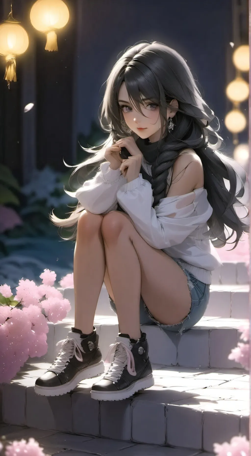 ai character: Mia  background