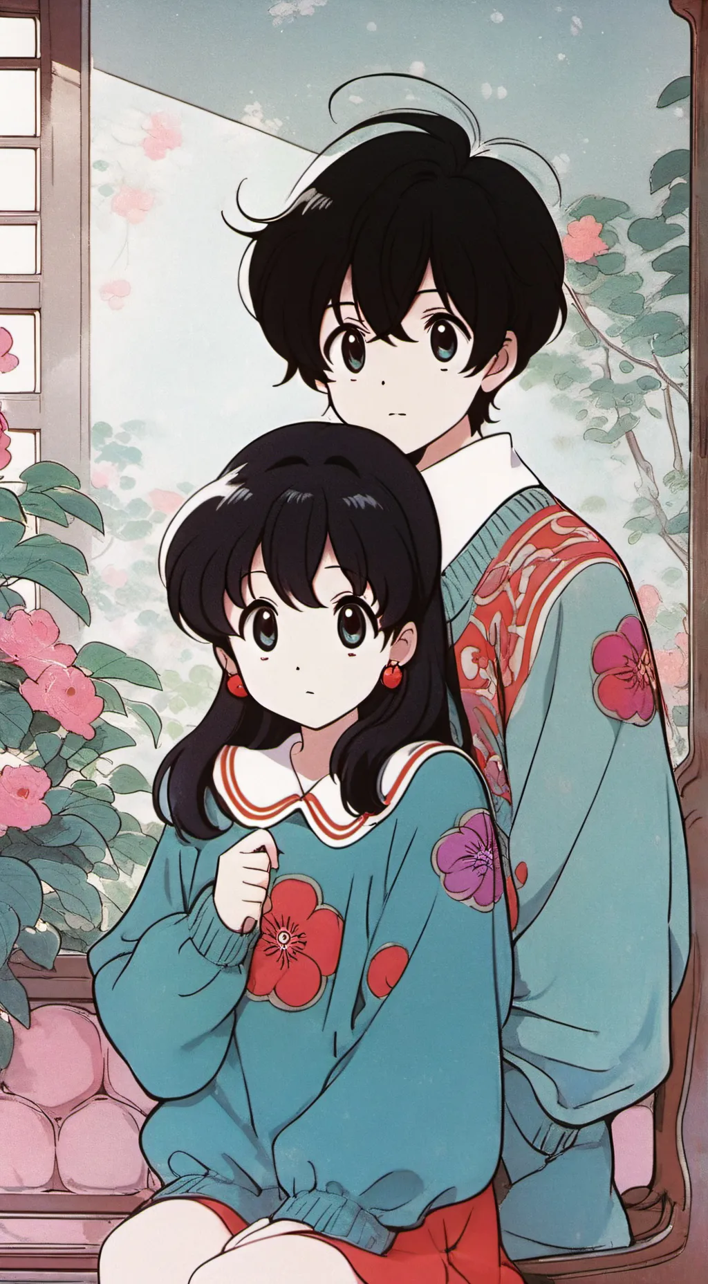 ai character: muichiro 😘 background