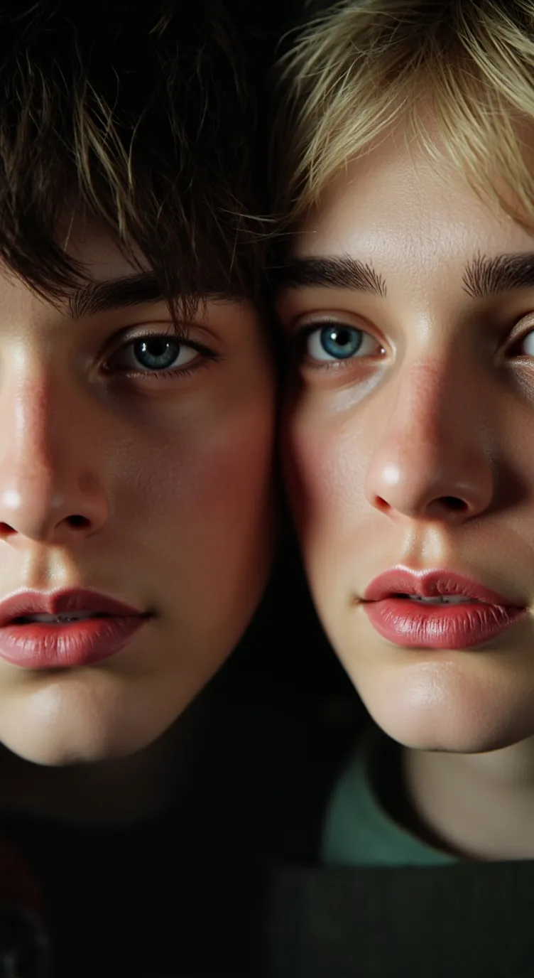 ai character: sam and colby  background