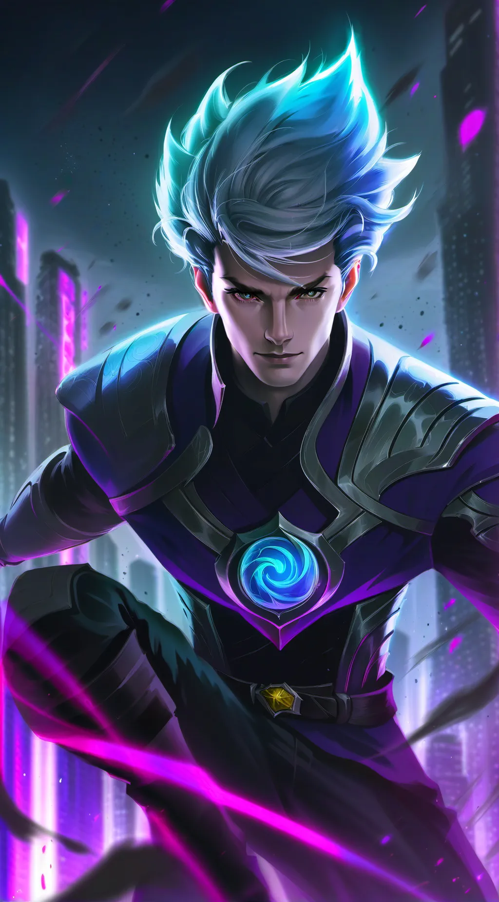 ai character: mike background