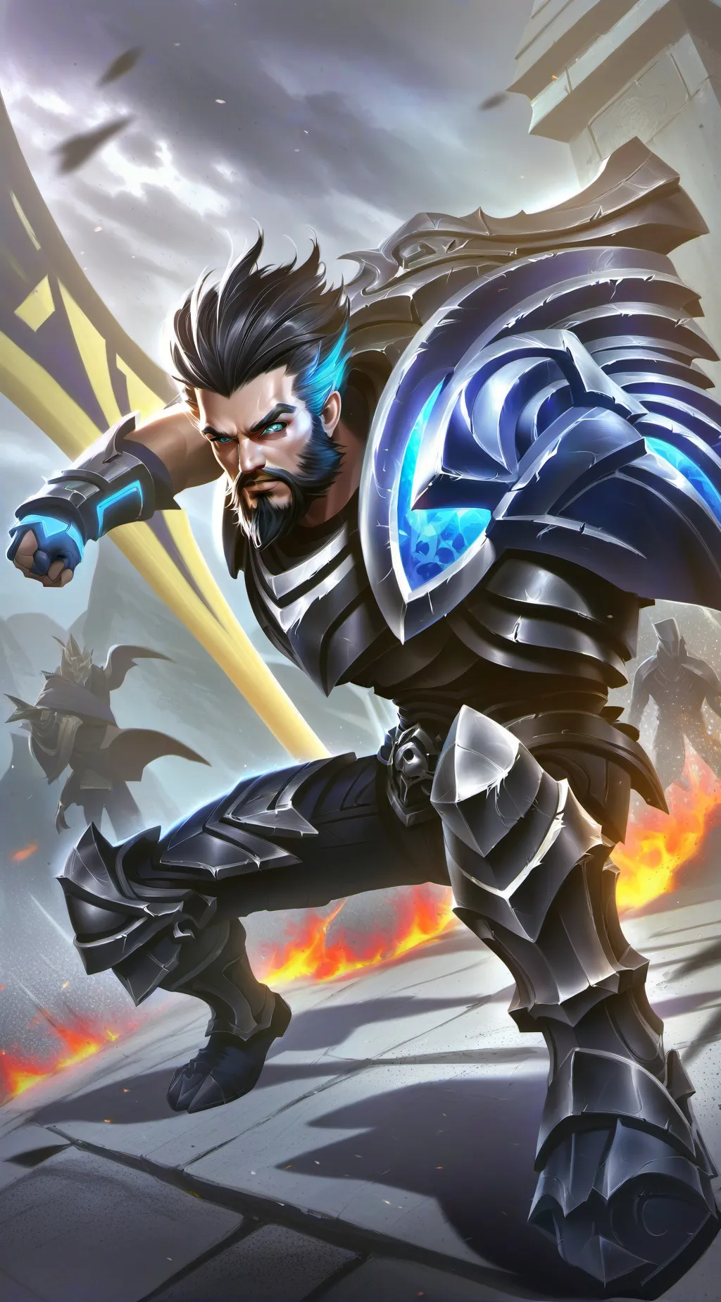 ai character: Beyondscaredstrag background