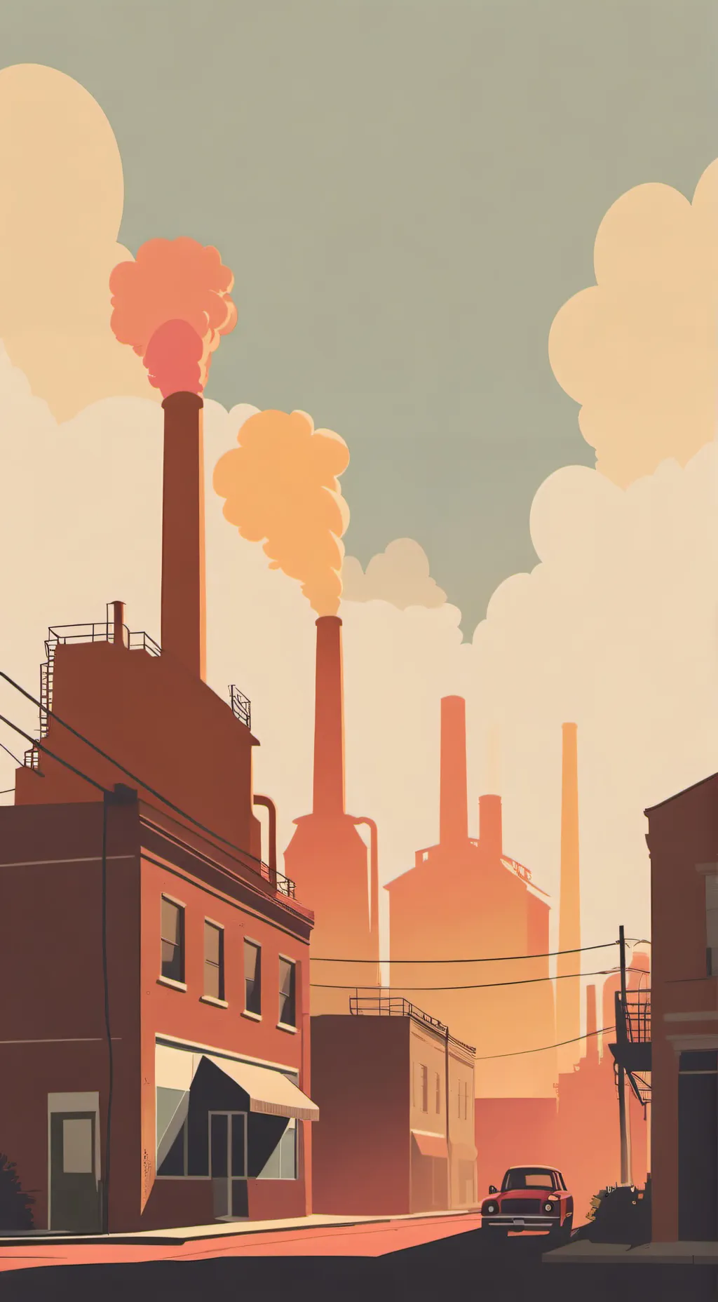 ai character: Poppy Playtime background