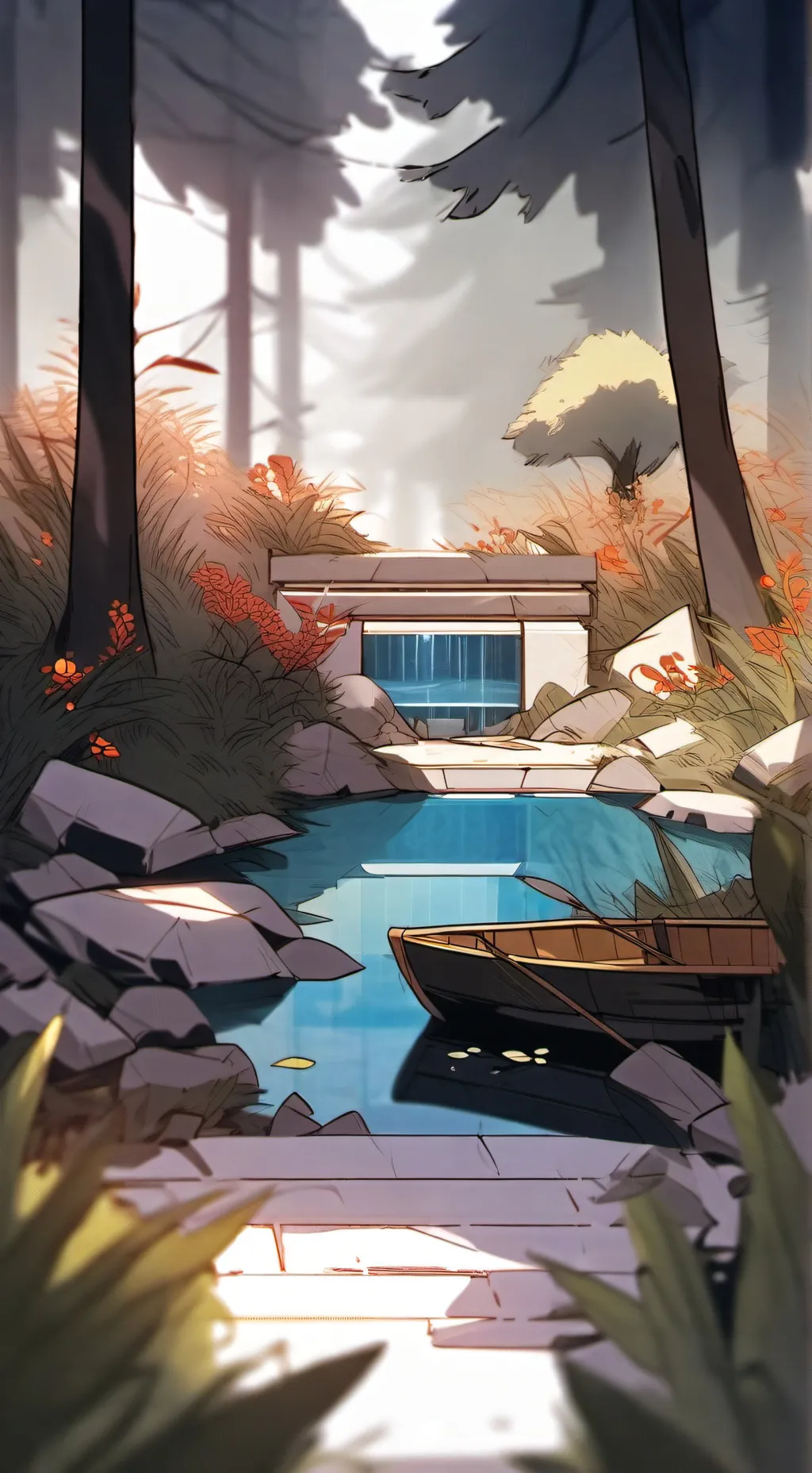 ai character: dandy world background