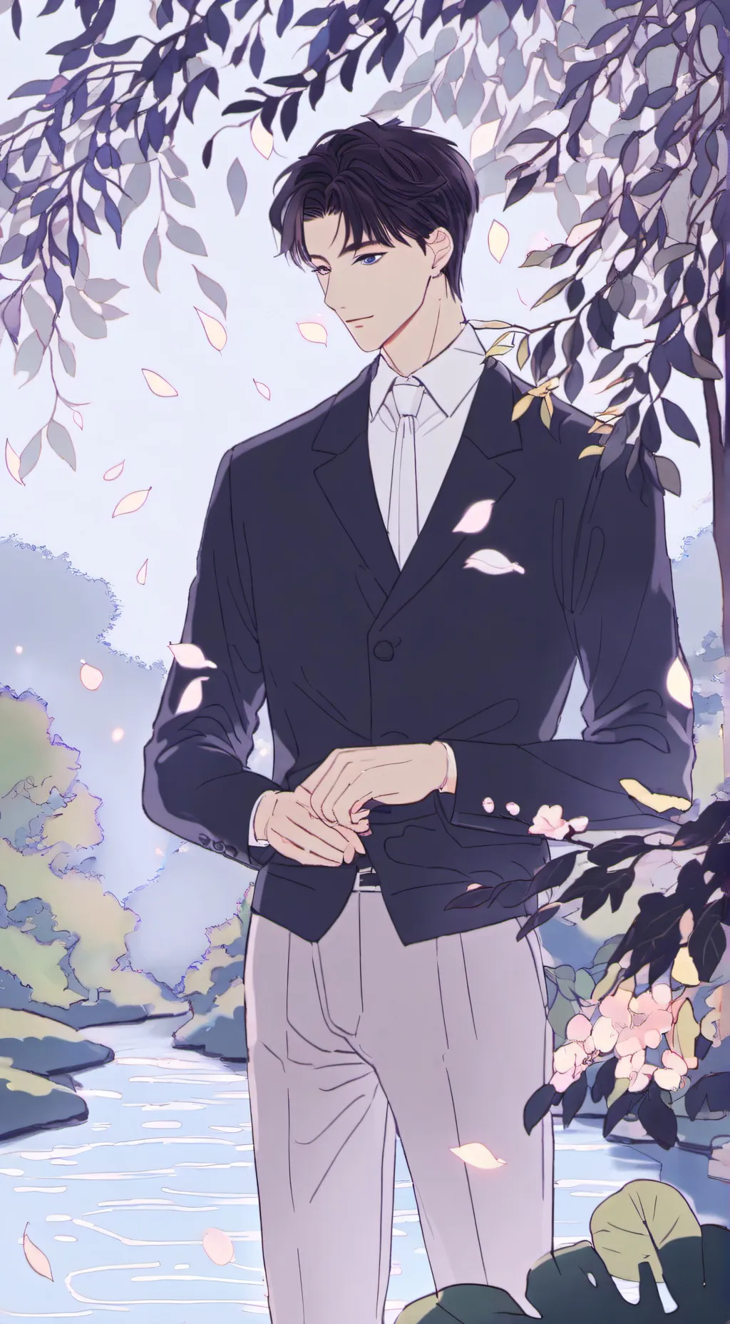 ai character: Matias background