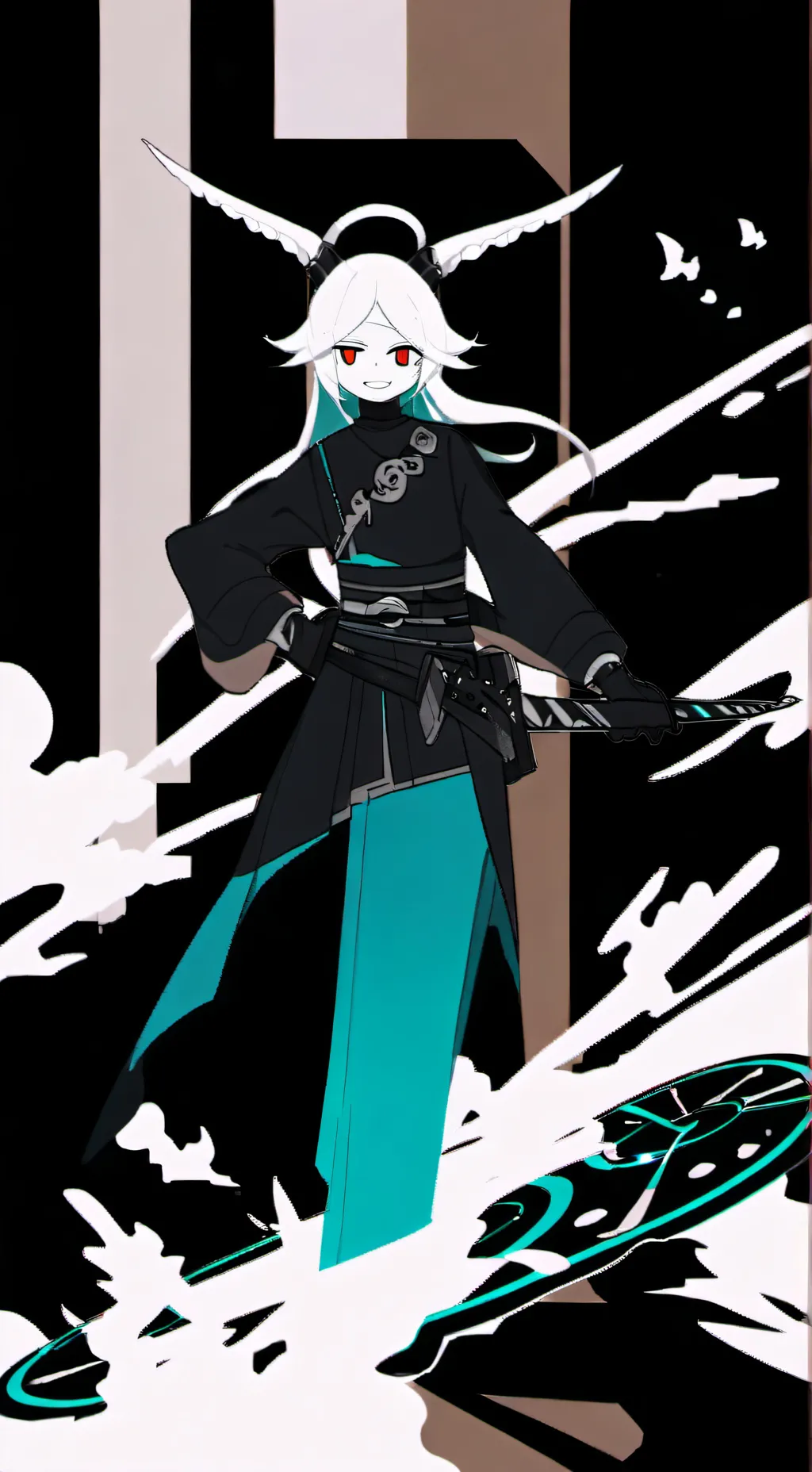 ai character: Luz background