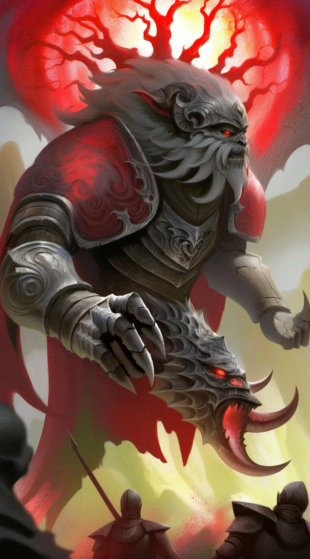 ai character: sprunki hate you  background