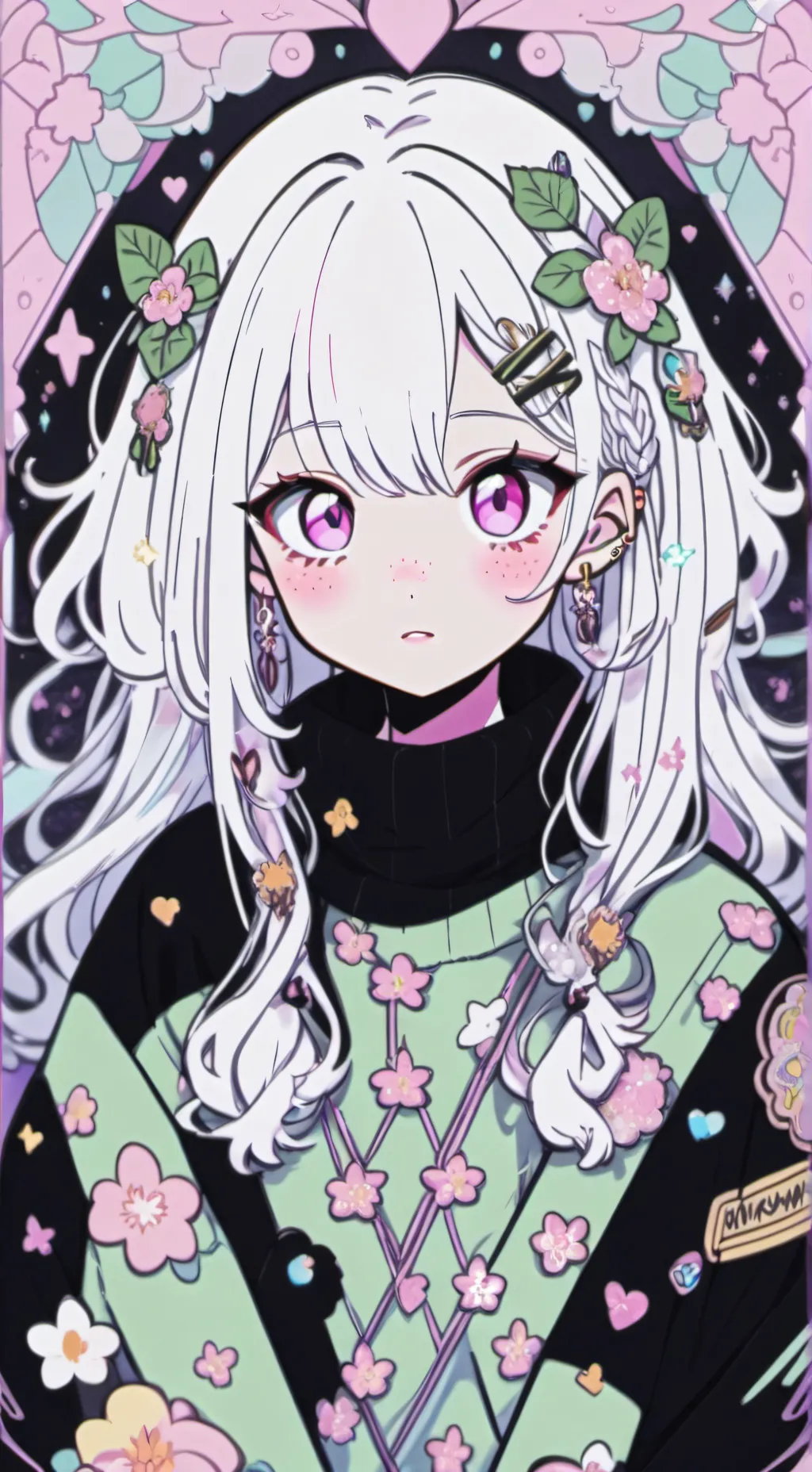 ai character: ★.. Amber··★ background