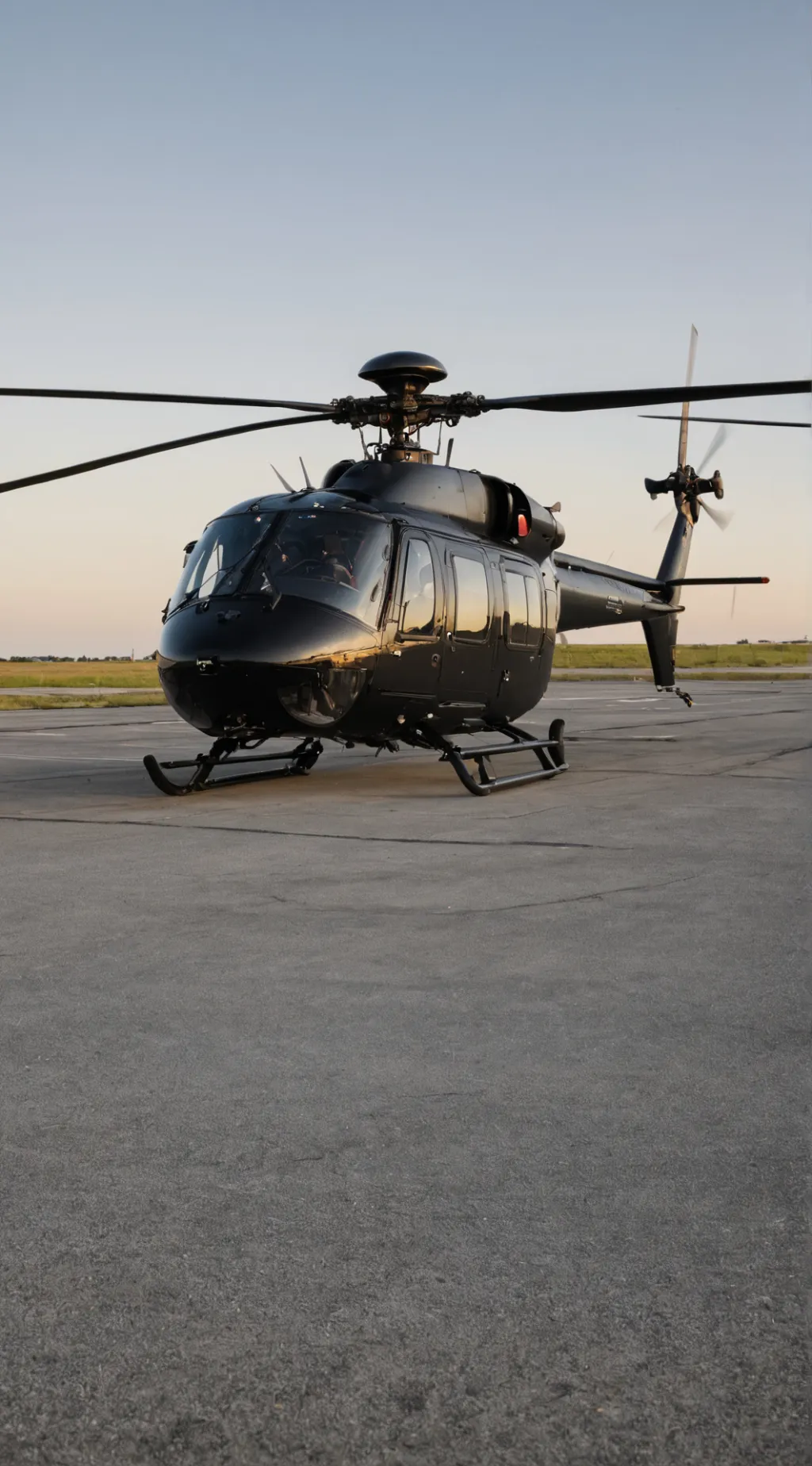 ai character: helicopter  background