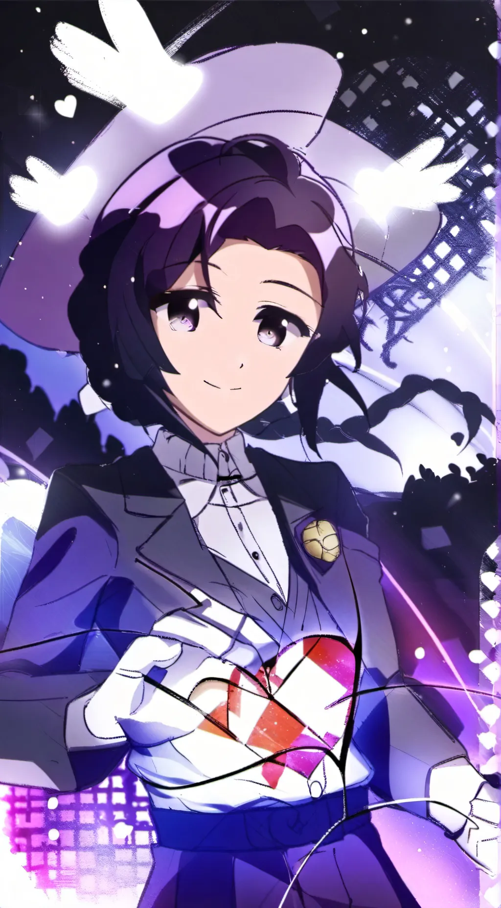 ai character: shinobu(tu esposa) background