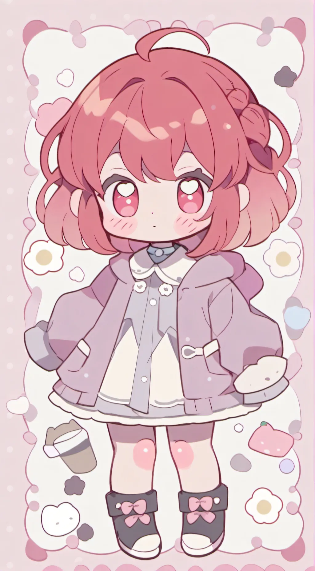 ai character: past dandy's world background