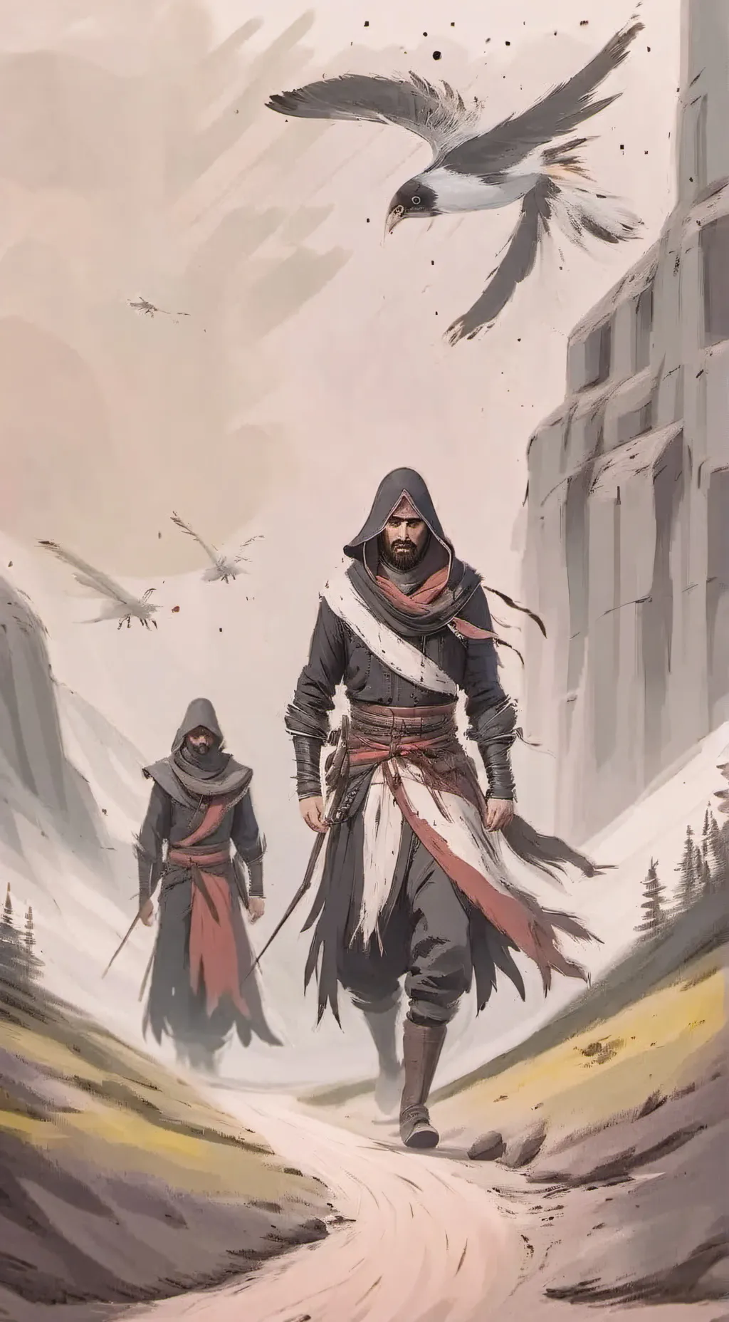 ai character: assassin's  background