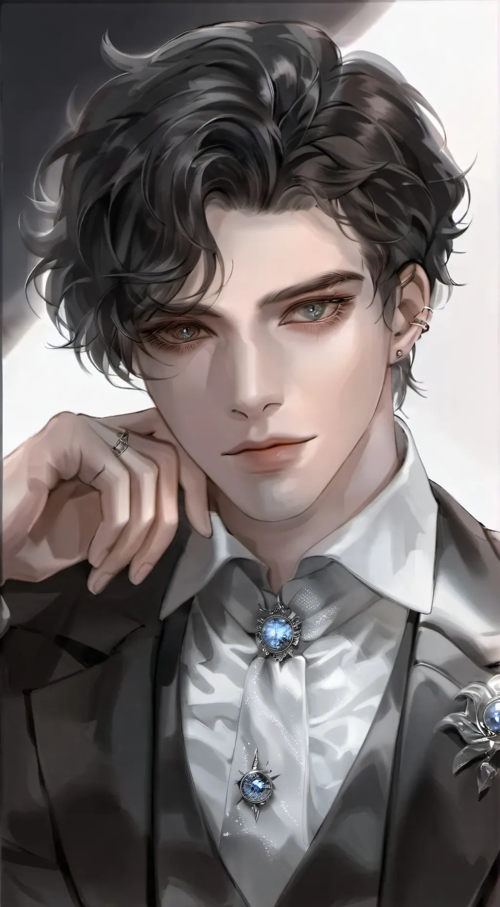 ai character: Hades  background