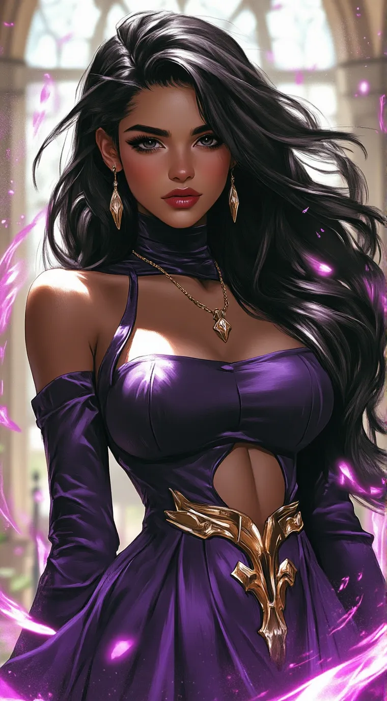 ai character: Ashley background