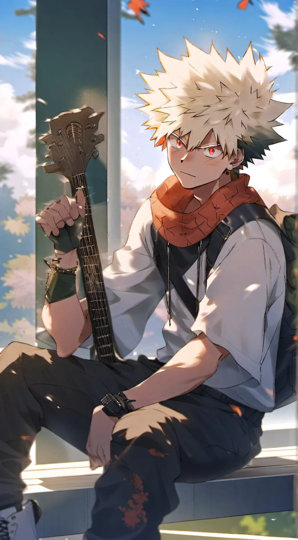 ai character: bakugo background