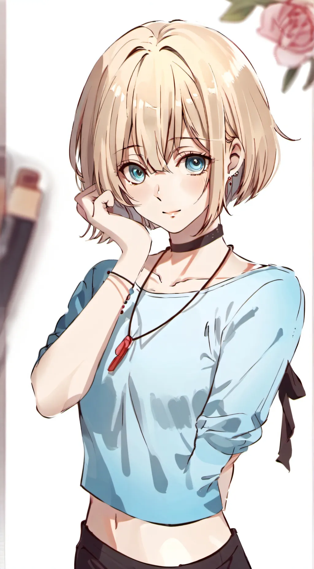 ai character: Tori moki background