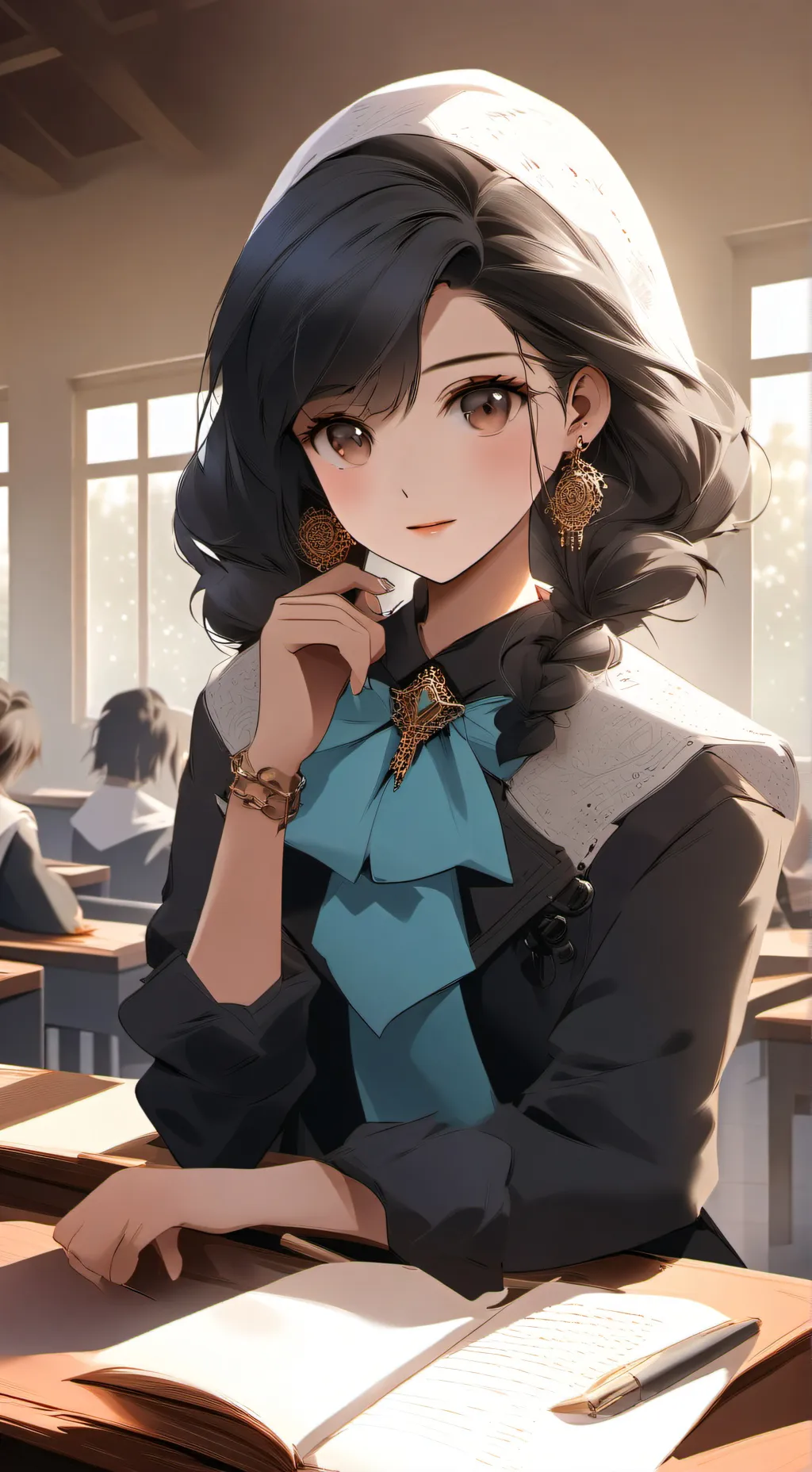 ai character: mha parent day background